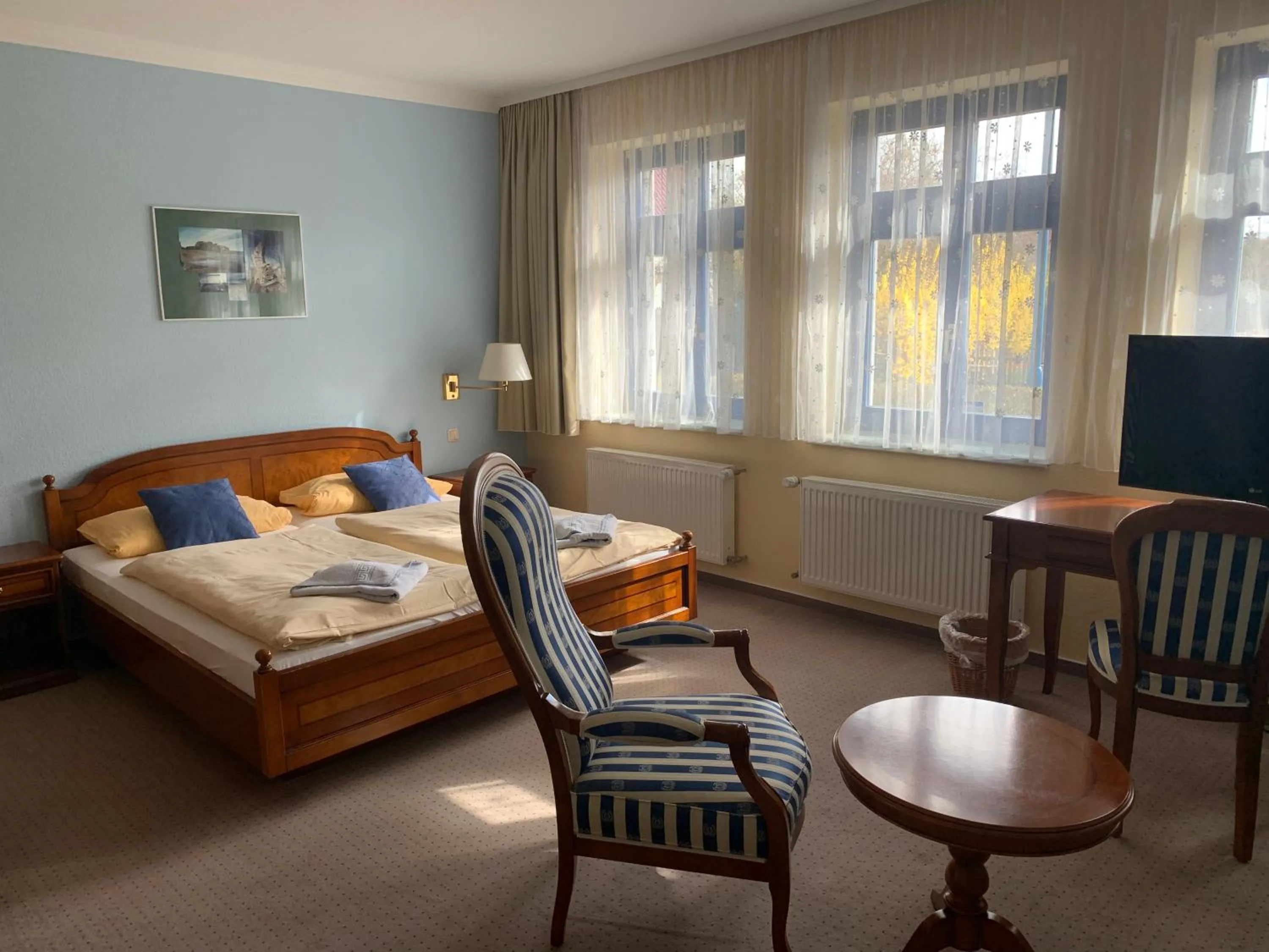 Doppelzimmer Komfort - single occupancy in Ryck-Hotel Garni