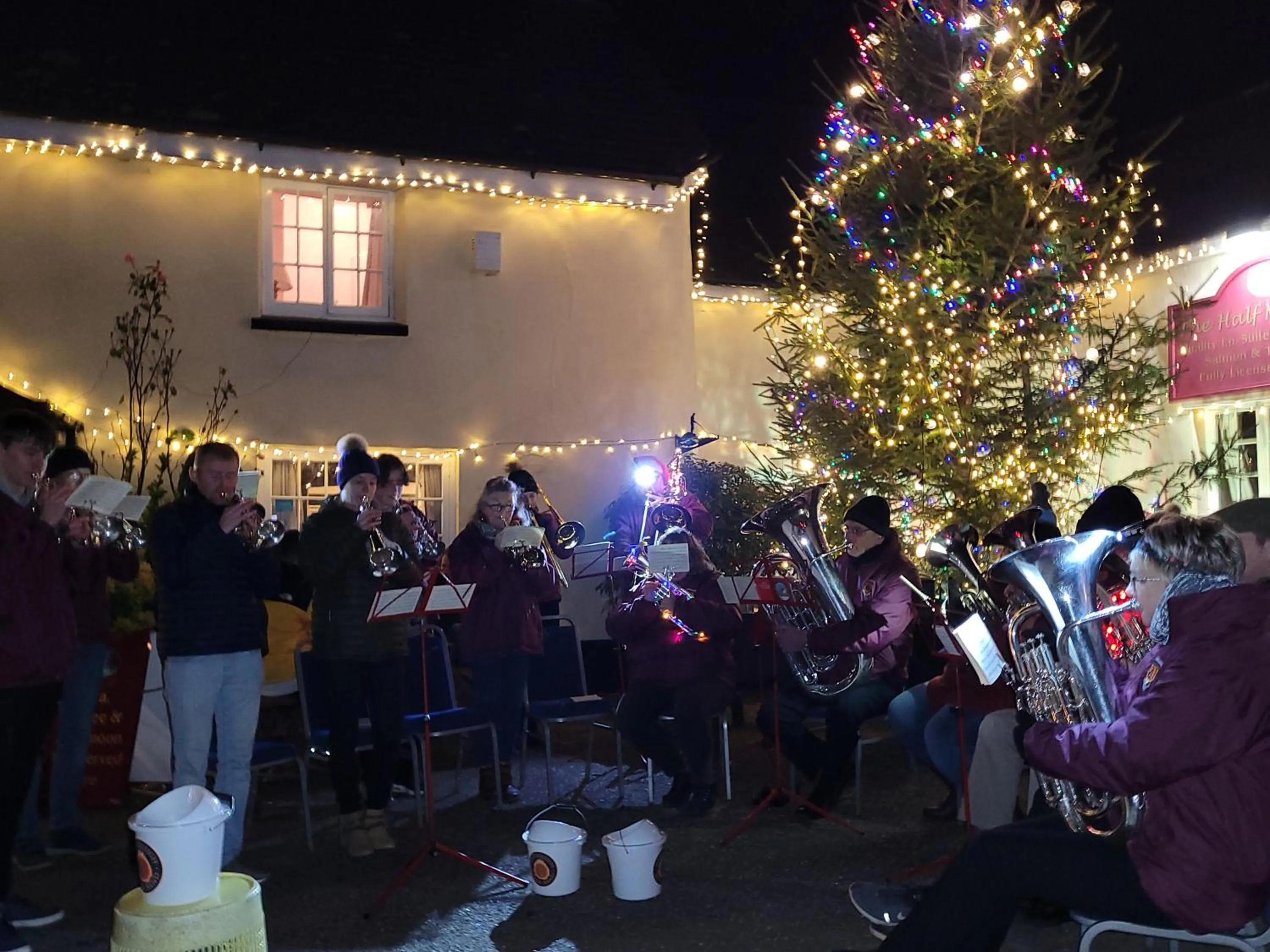 Night in Half Moon Inn