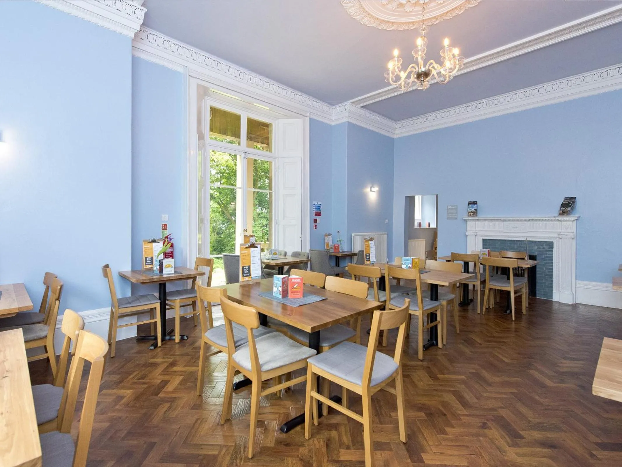 Dining area in YHA Bath