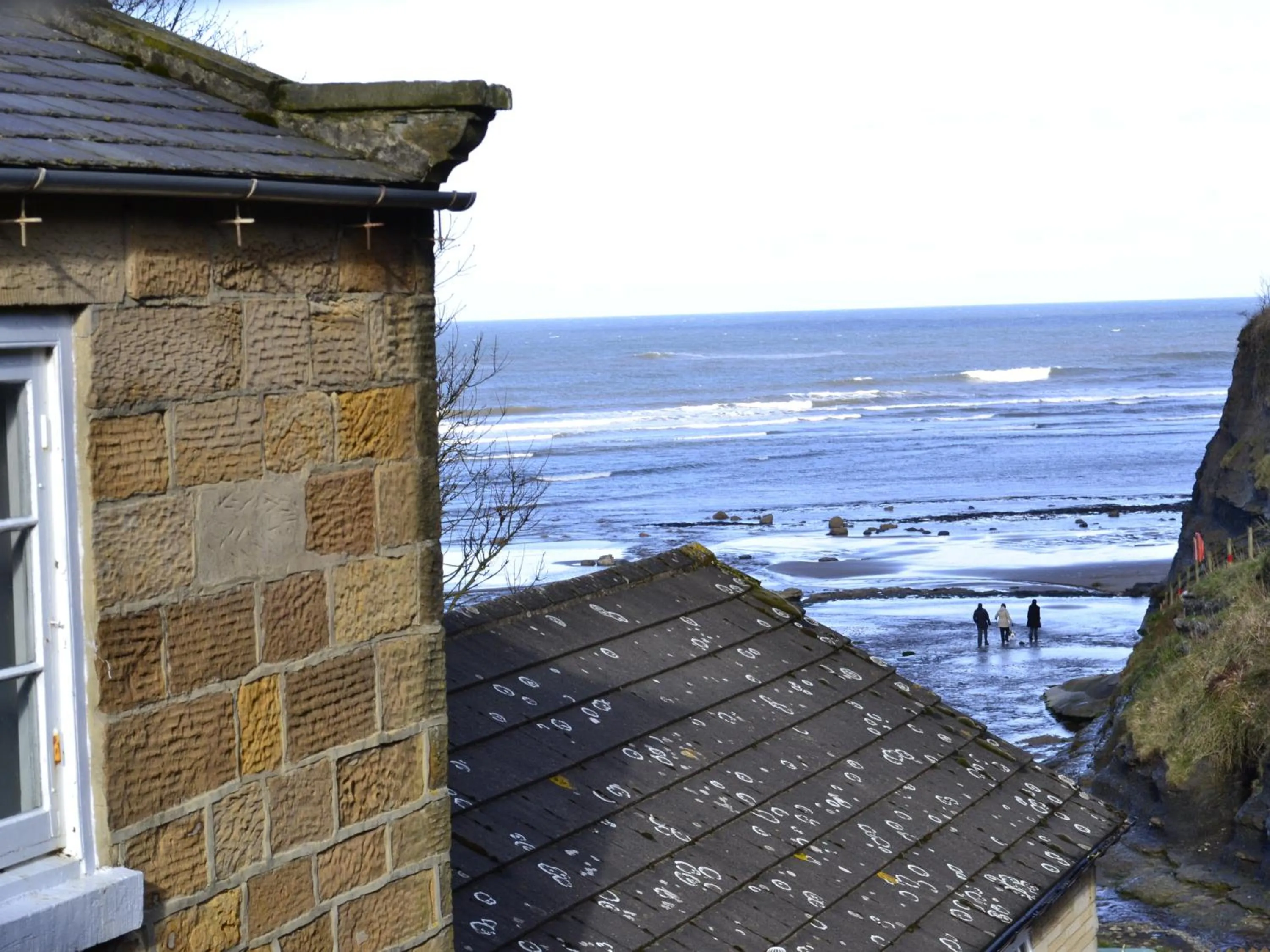 Beach in YHA Boggle Hole