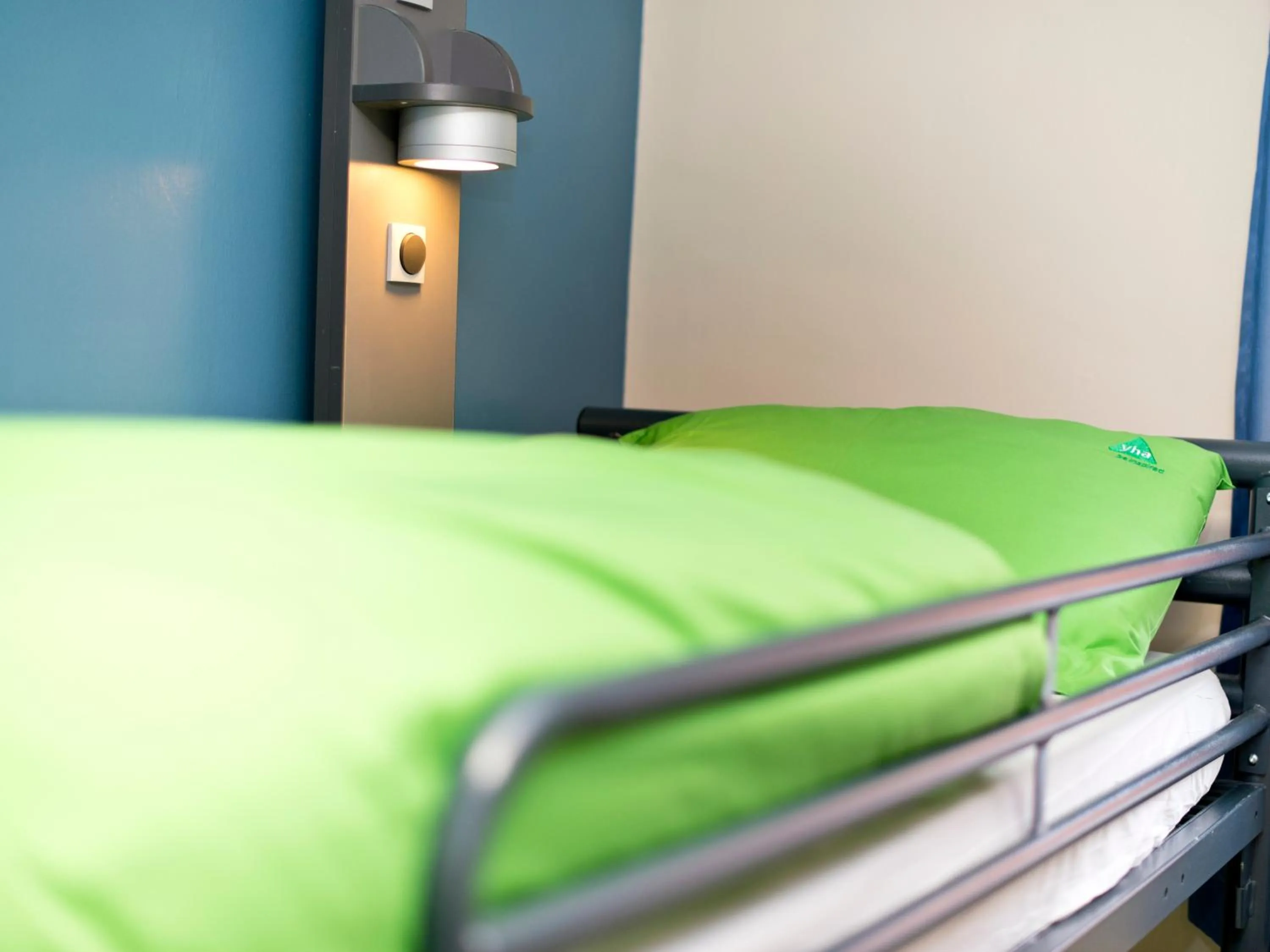 Bed in YHA Boggle Hole