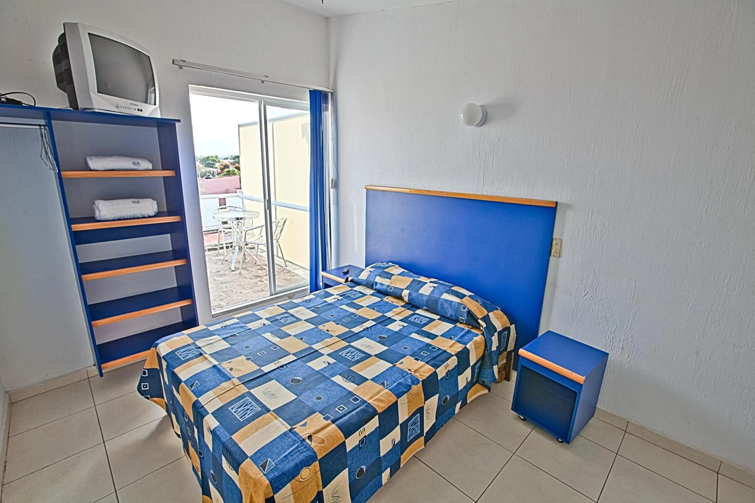 Bed in Hotel H Americas