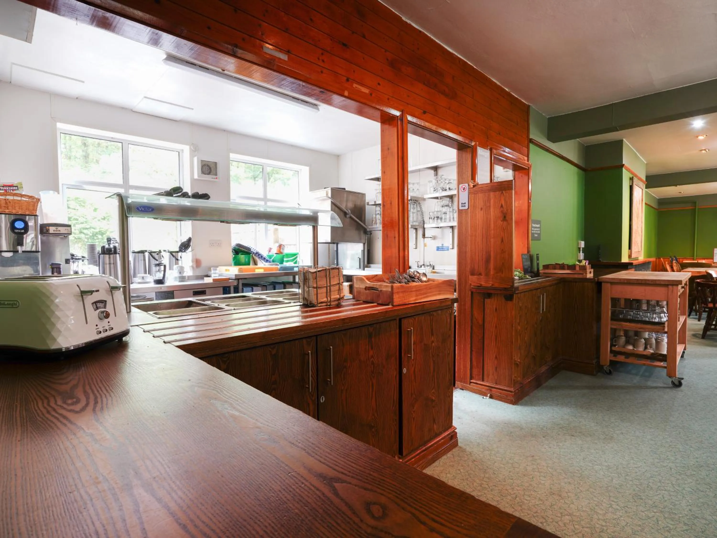 Breakfast in YHA Borrowdale