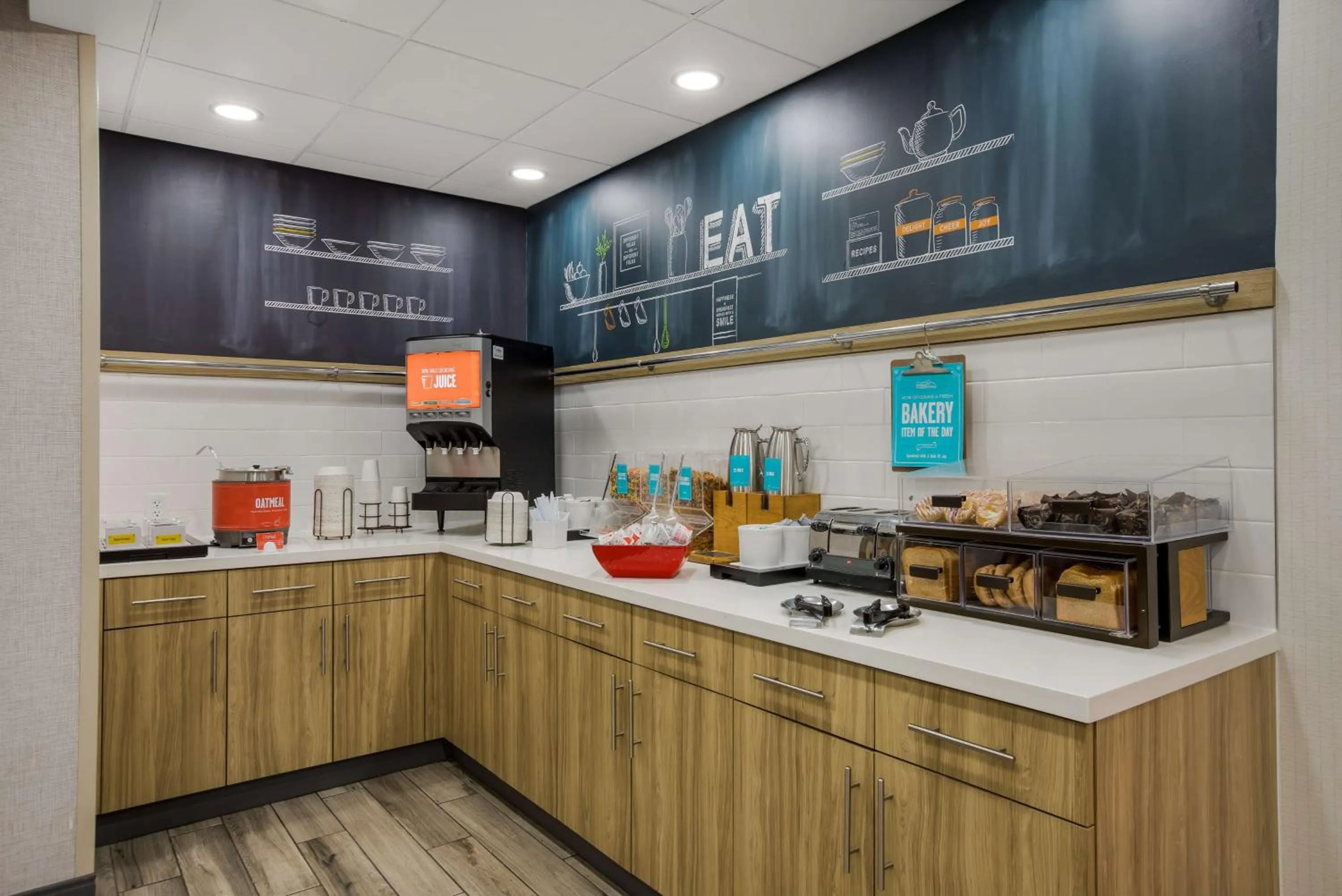 Breakfast in Hampton Inn Linden