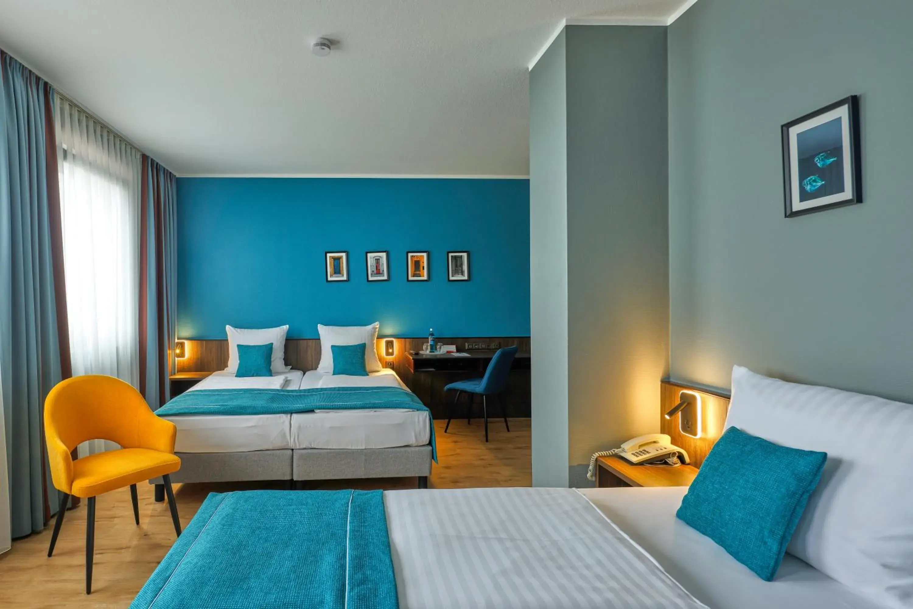 Bed in Trip Inn Hotel Krefeld Bed in Trip Inn Hotel Krefeld