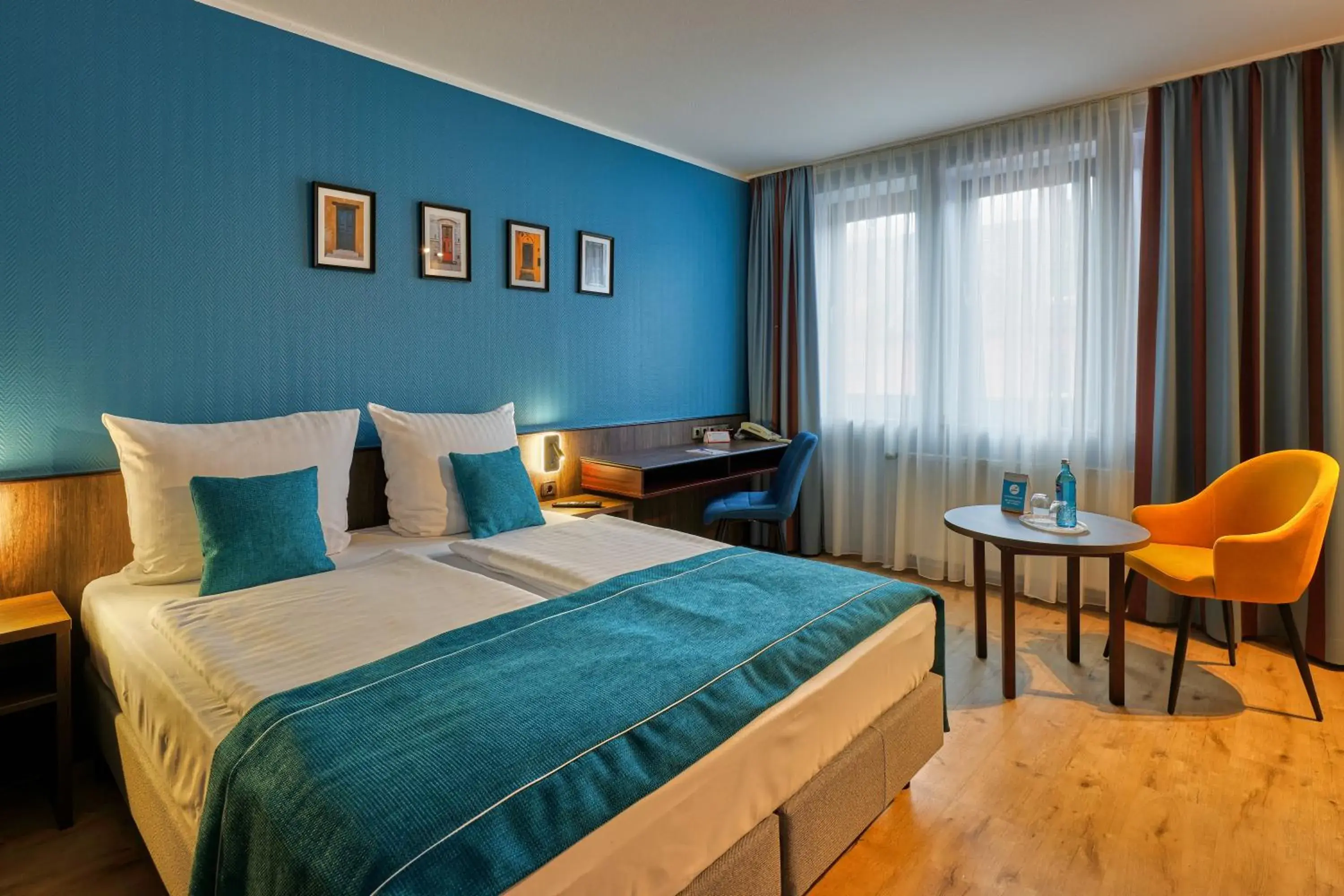 Bed in Trip Inn Hotel Krefeld Bed in Trip Inn Hotel Krefeld