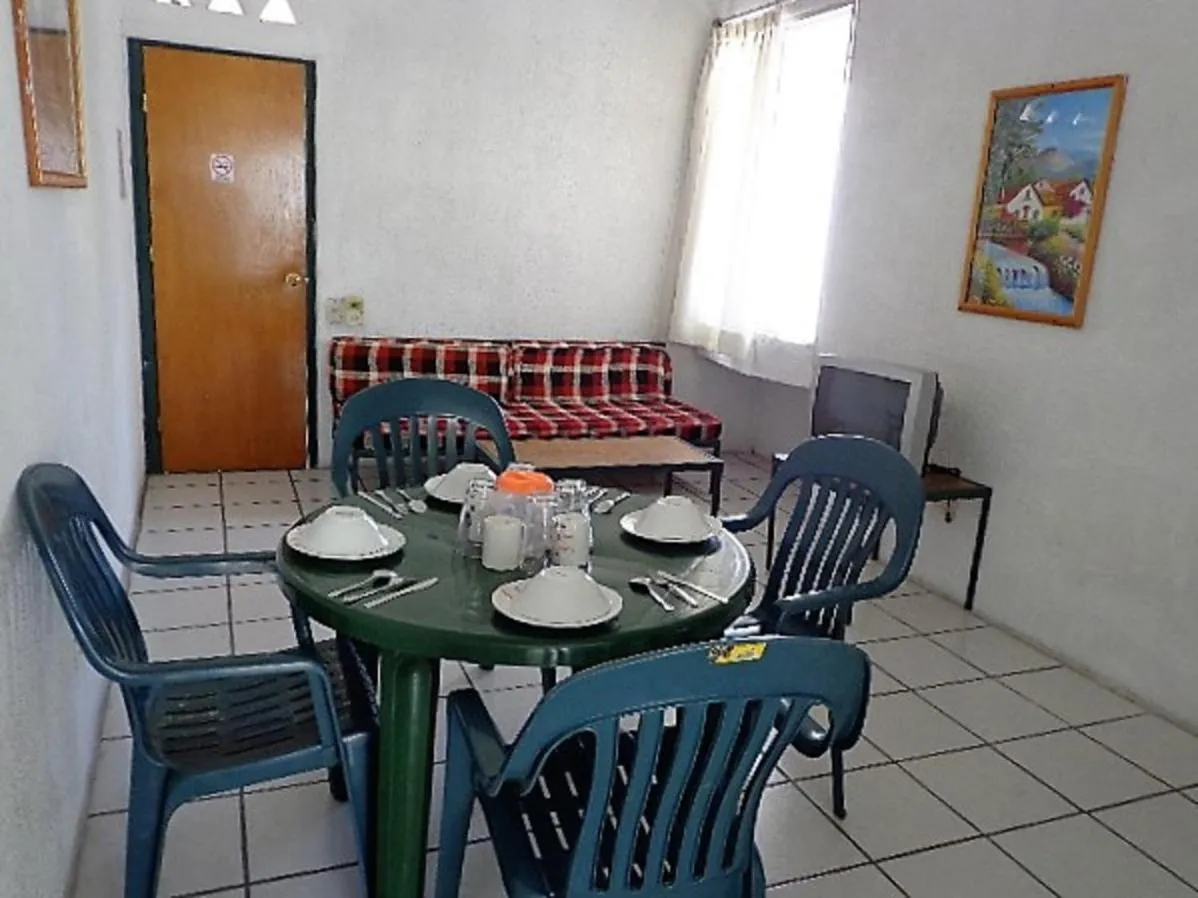 Dining area in Hotel Vagabundo Puerto Vallarta