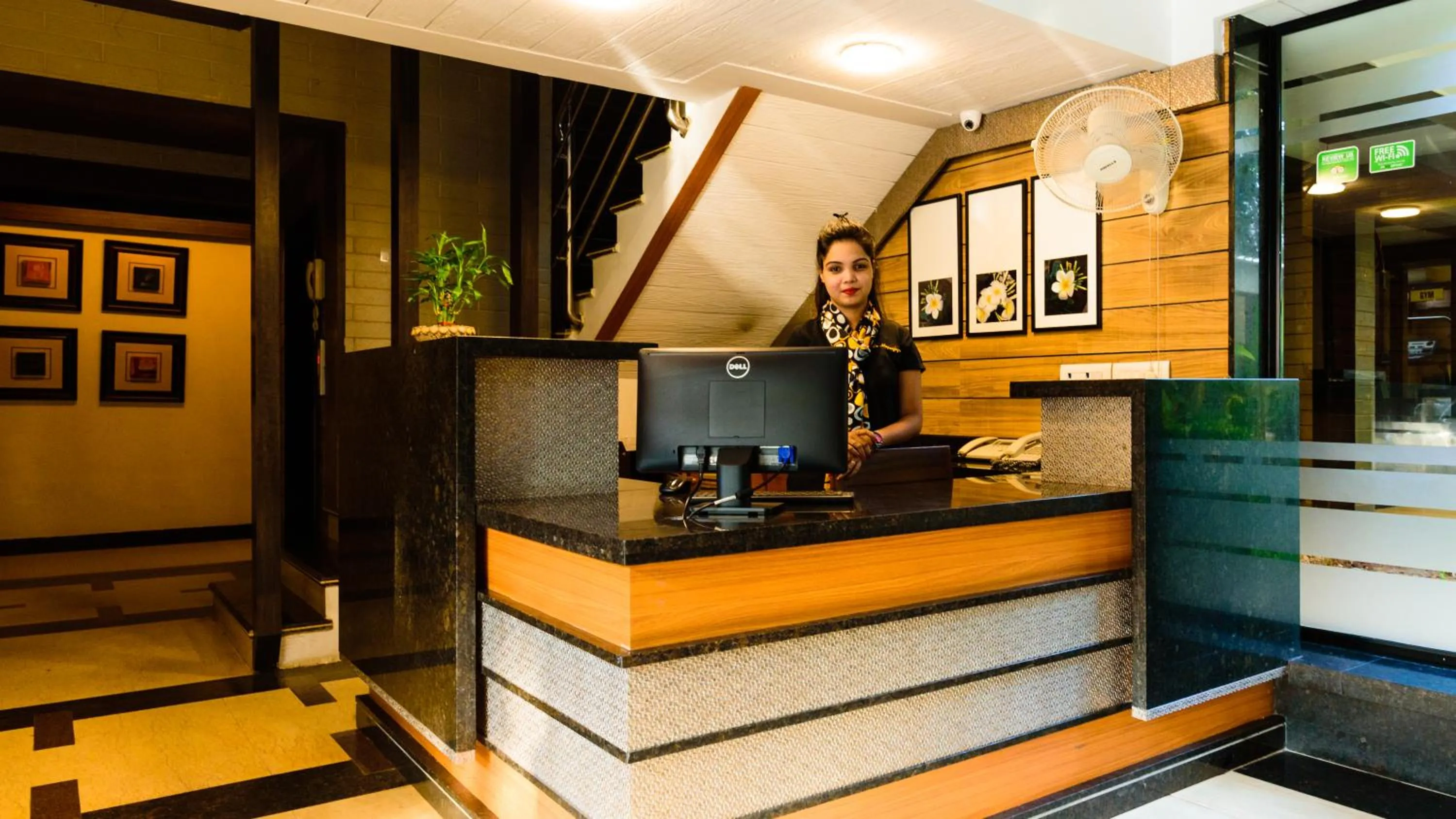 Lobby or reception in Le Magnifique