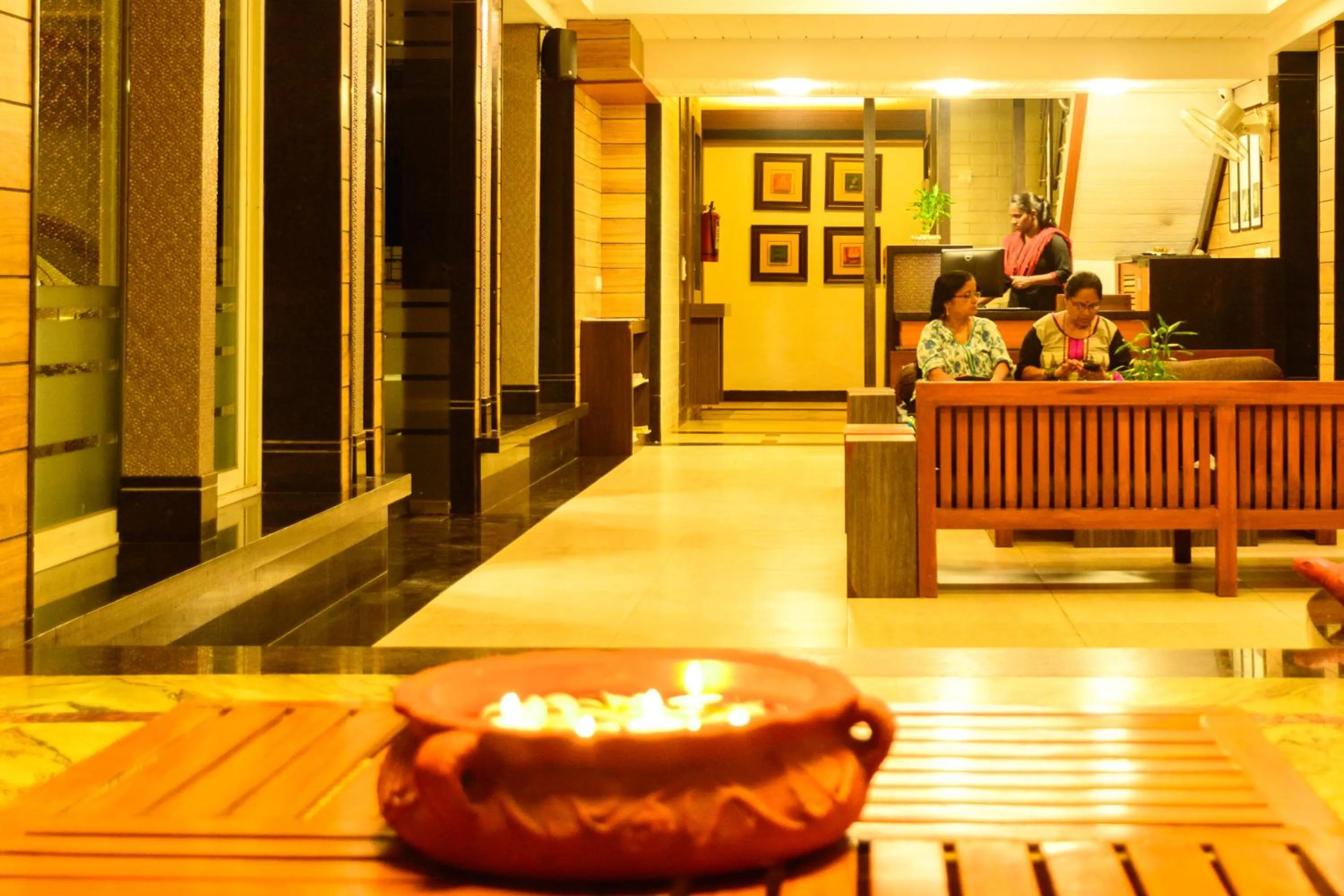 Lobby or reception in Le Magnifique