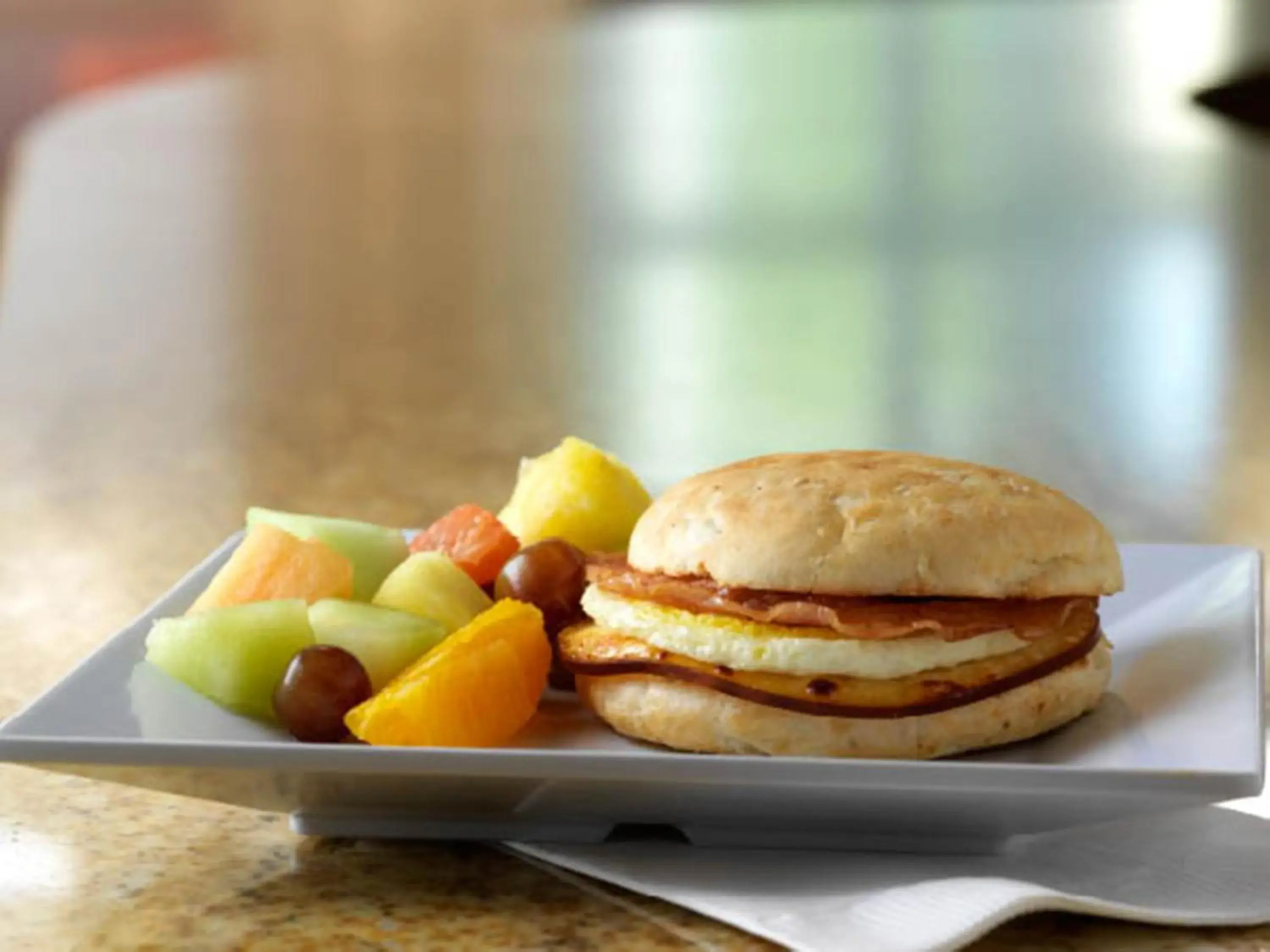 American breakfast in Hyatt Place Dallas/North Arlington/Grand Prairie American breakfast in Hyatt Place Dallas/North Arlington/Grand Prairie