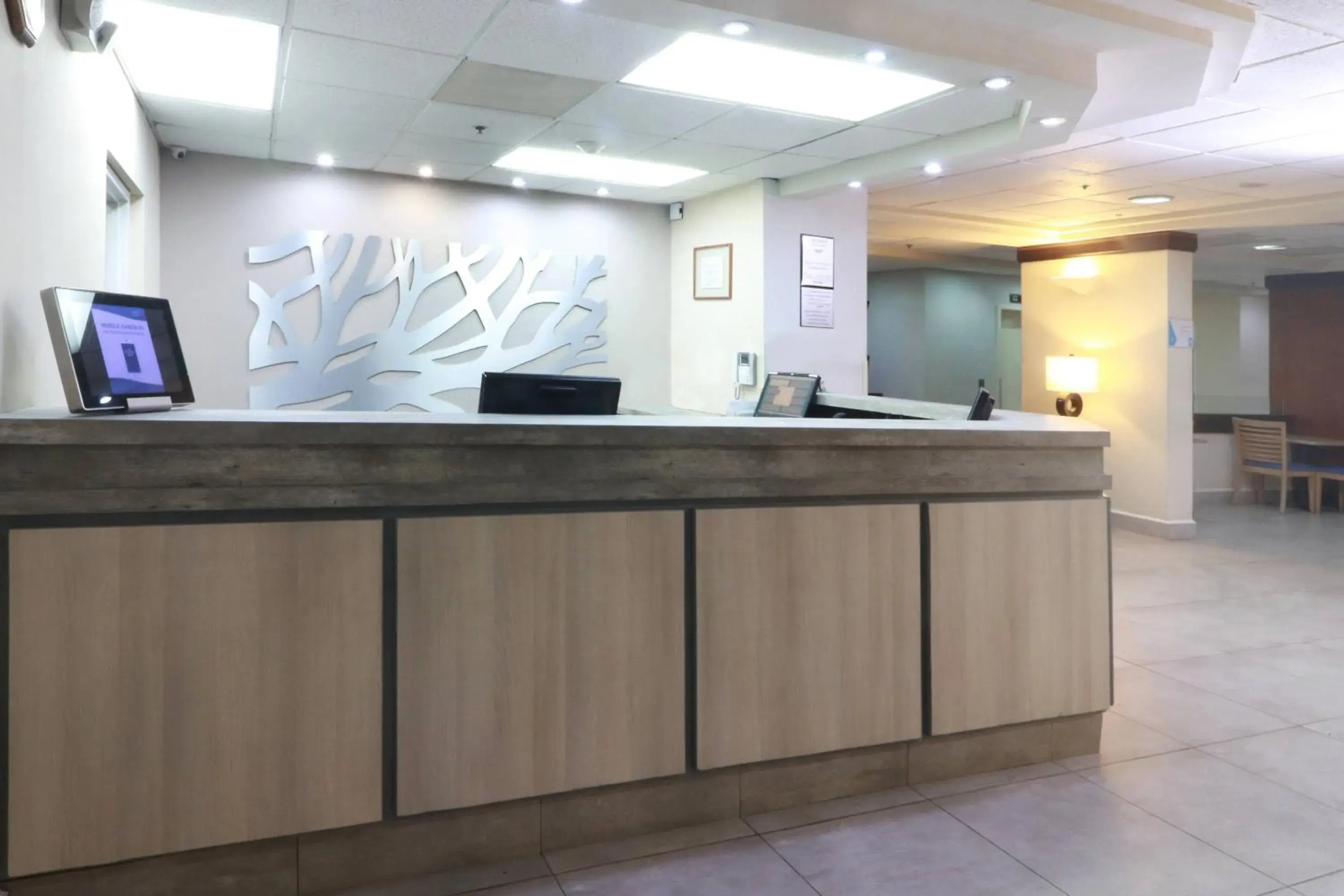 Lobby or reception in Wyndham Garden Monterrey Aeropuerto Lobby or reception in Wyndham Garden Monterrey Aeropuerto