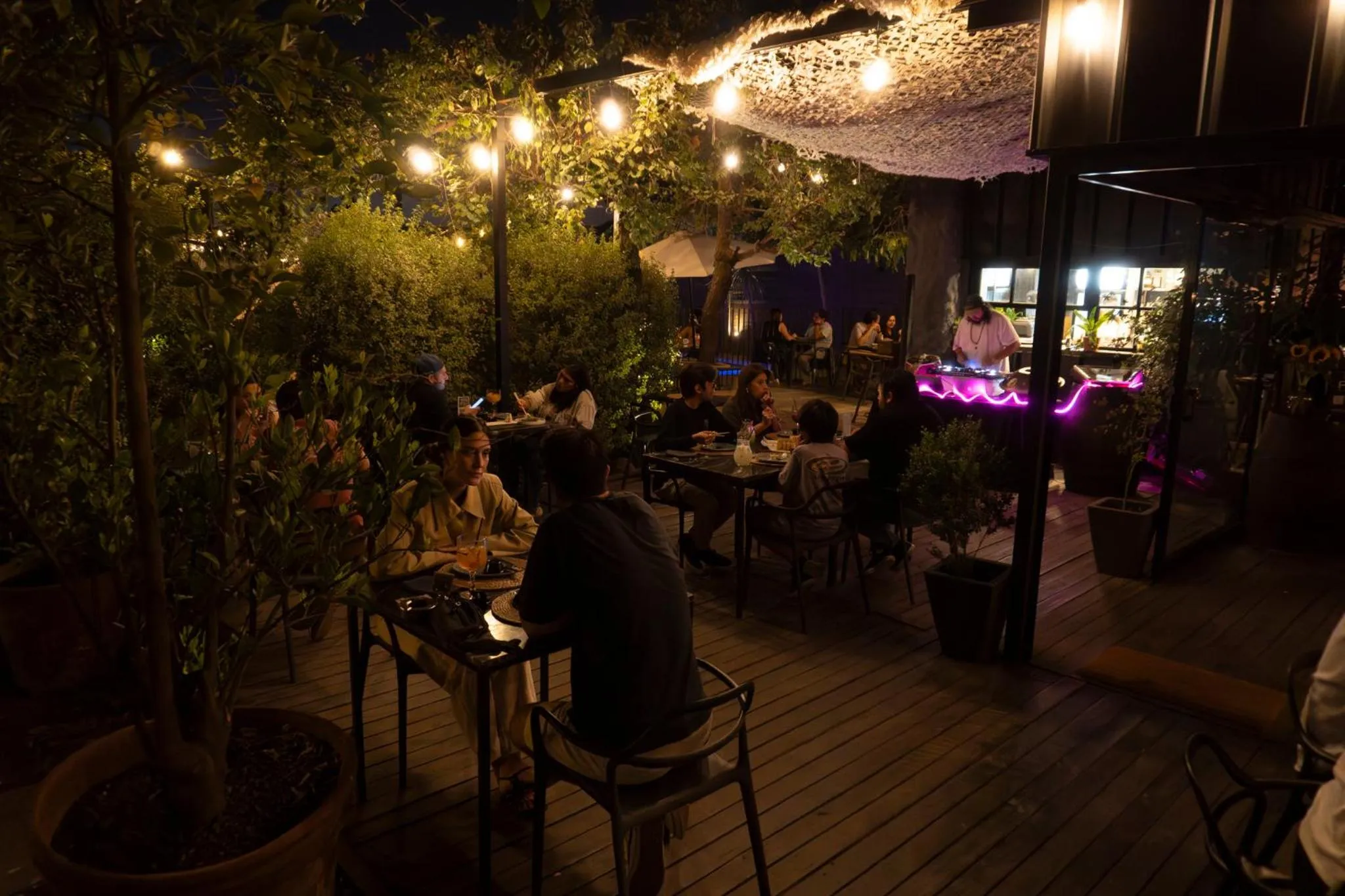 Restaurant/places to eat in Santa Teresita Boutique Hotel