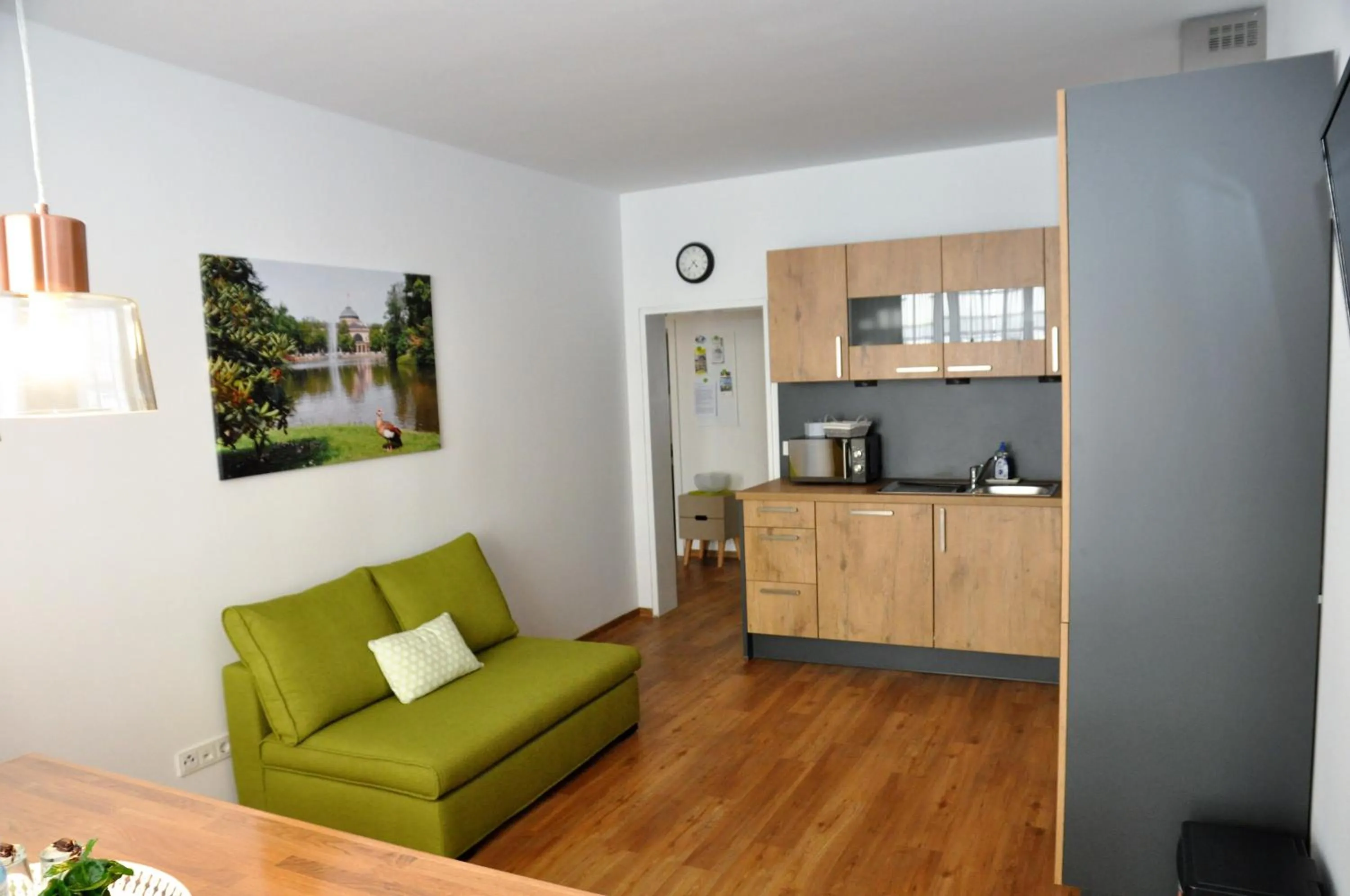 Kitchen or kitchenette in Apartment an den Quellen