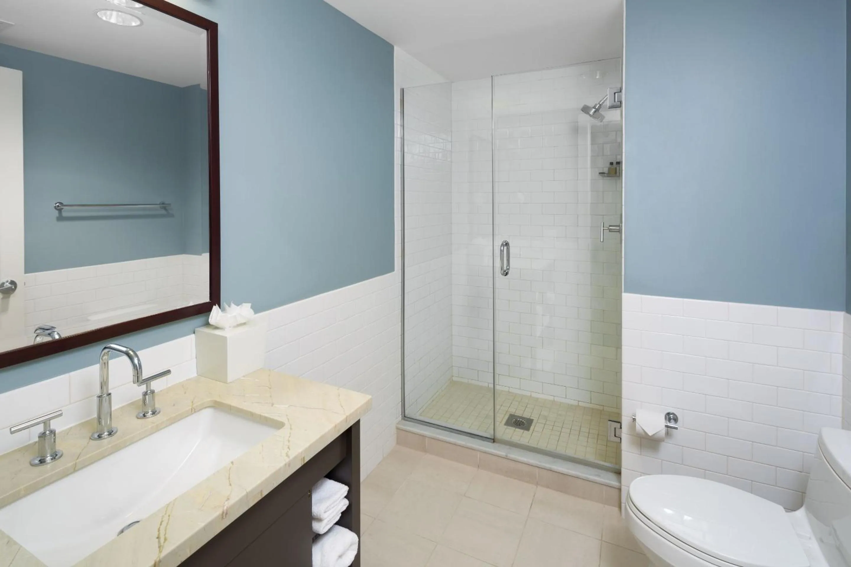 Bathroom in Andover Inn