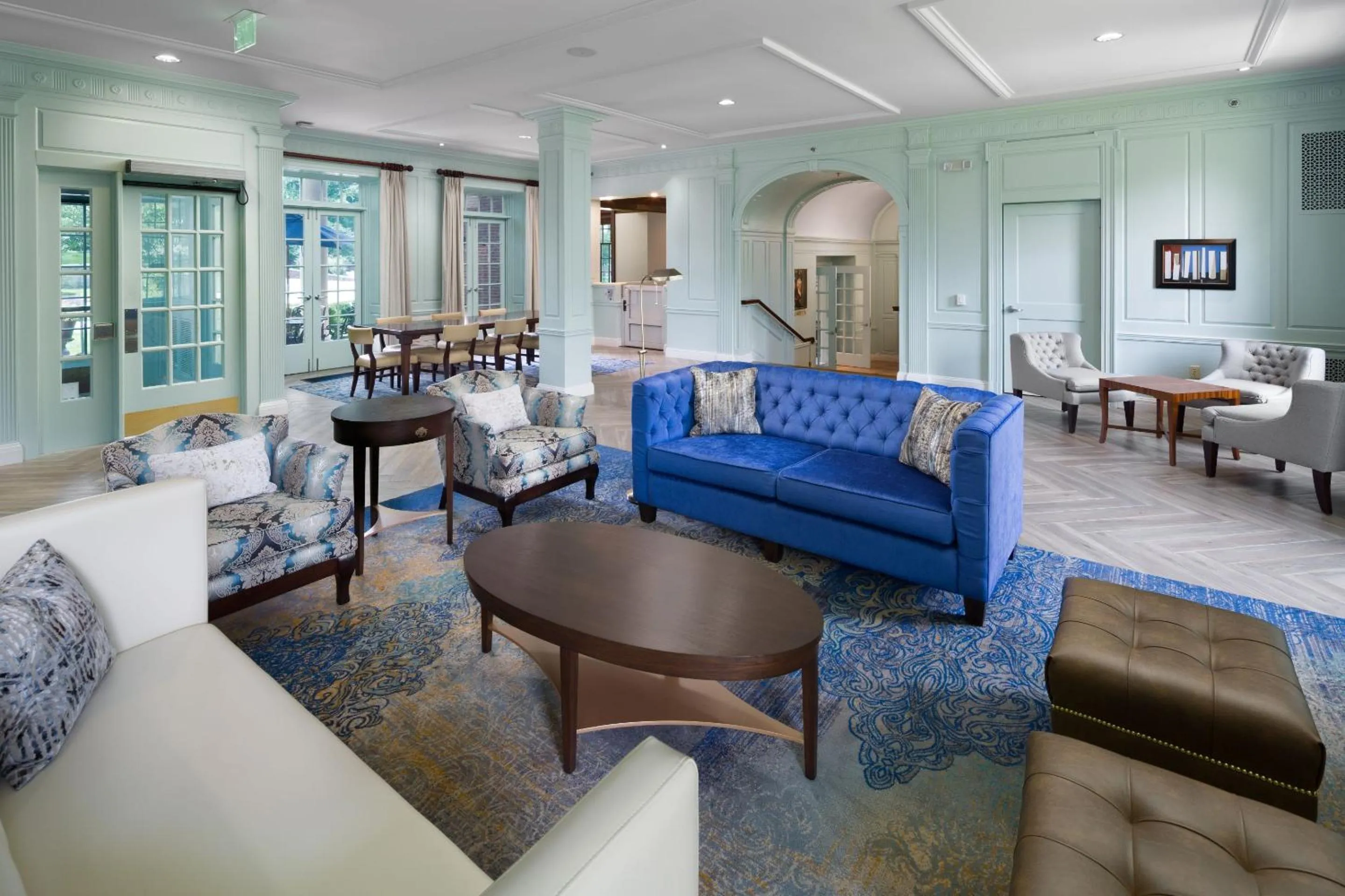 Lobby or reception in Andover Inn