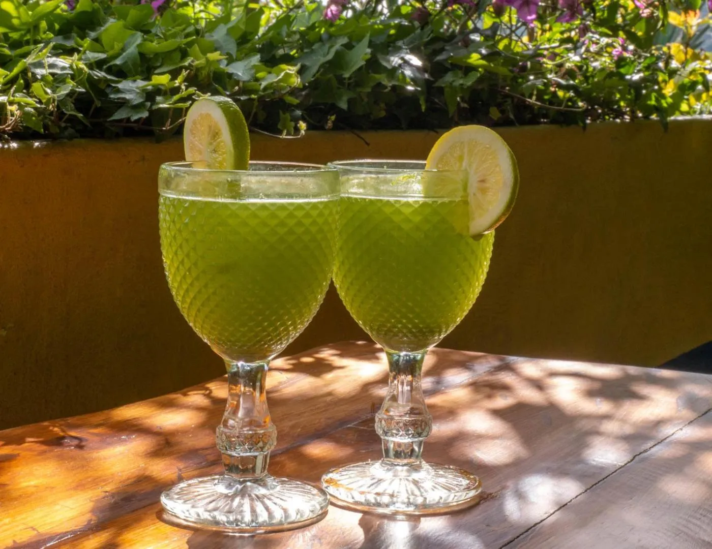 Patio in Green House Araque Inn