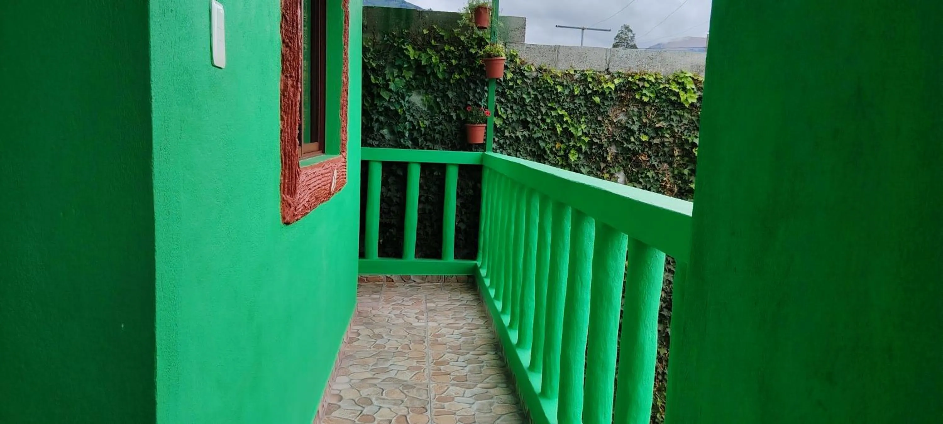 Balcony/Terrace in Green House Araque Inn