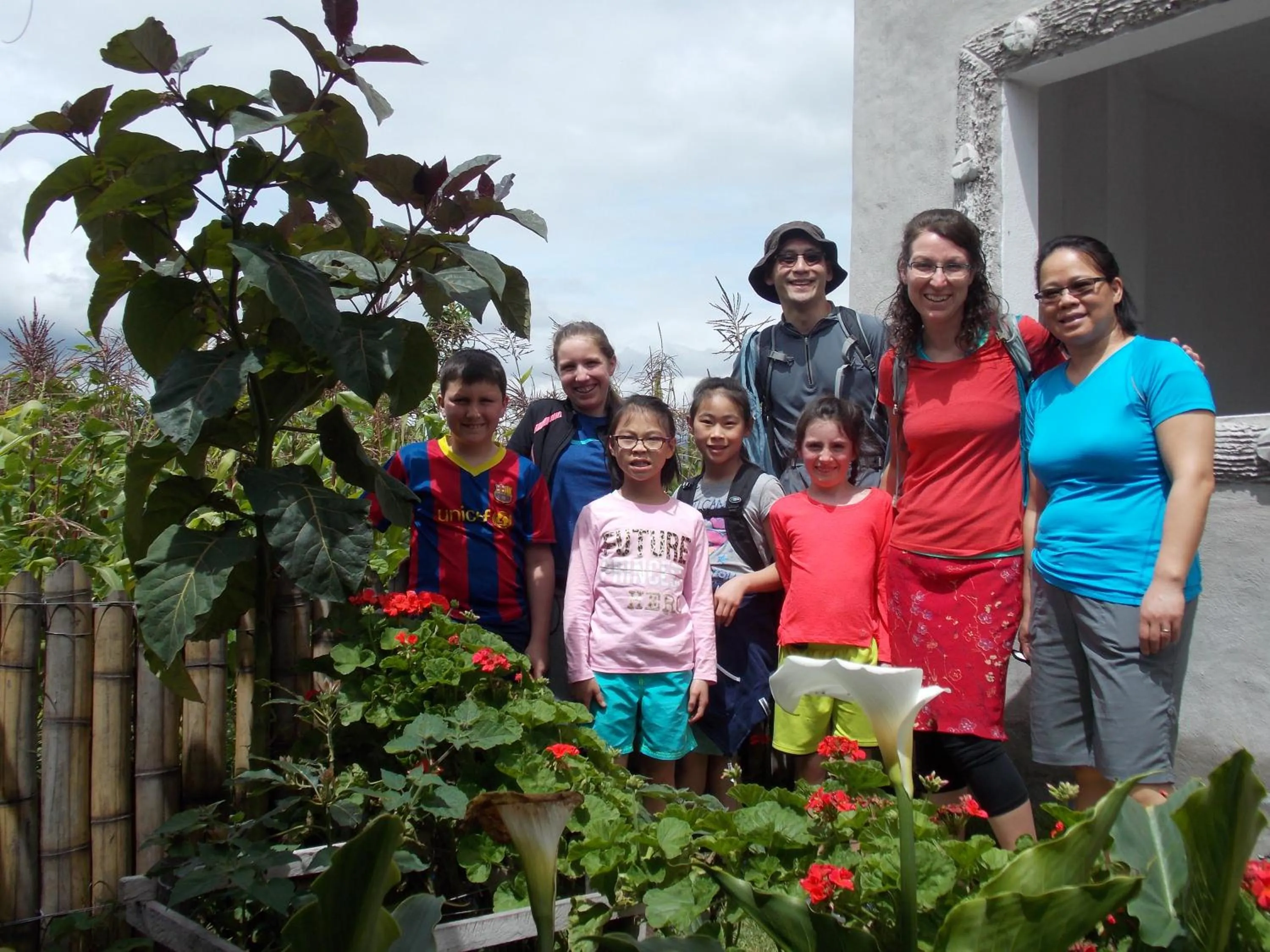 Garden in Green House Araque Inn