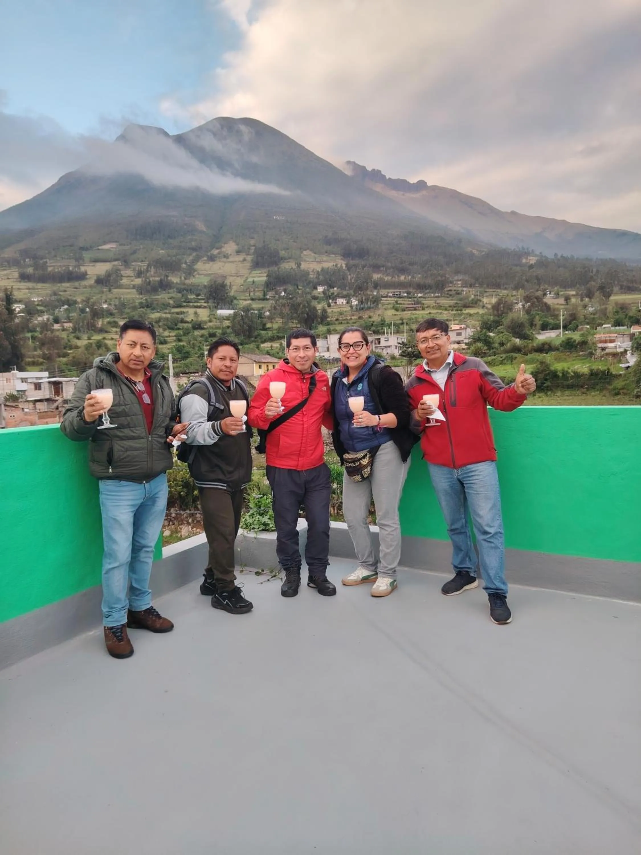 Balcony/Terrace in Green House Araque Inn
