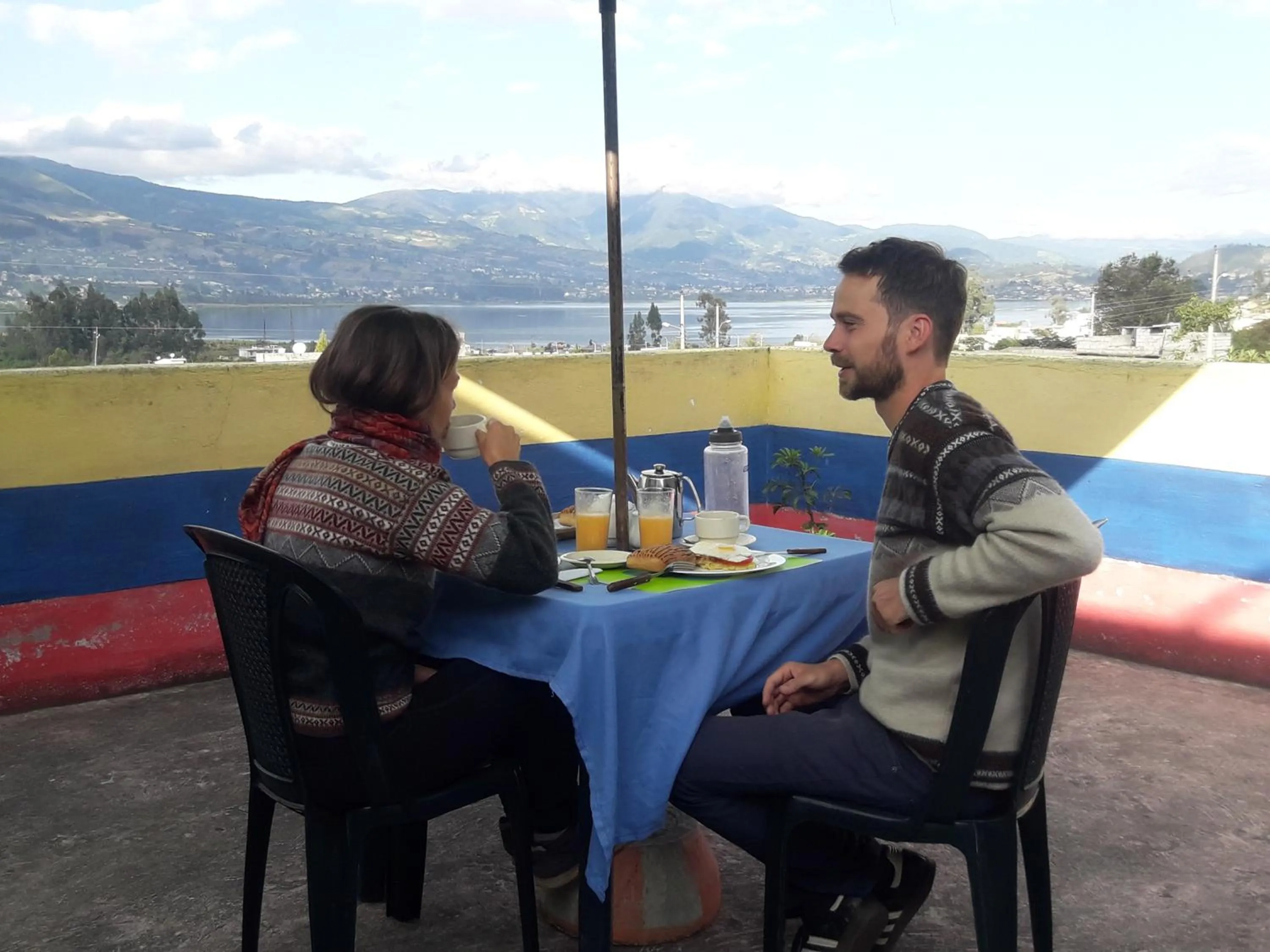 Balcony/Terrace in Green House Araque Inn