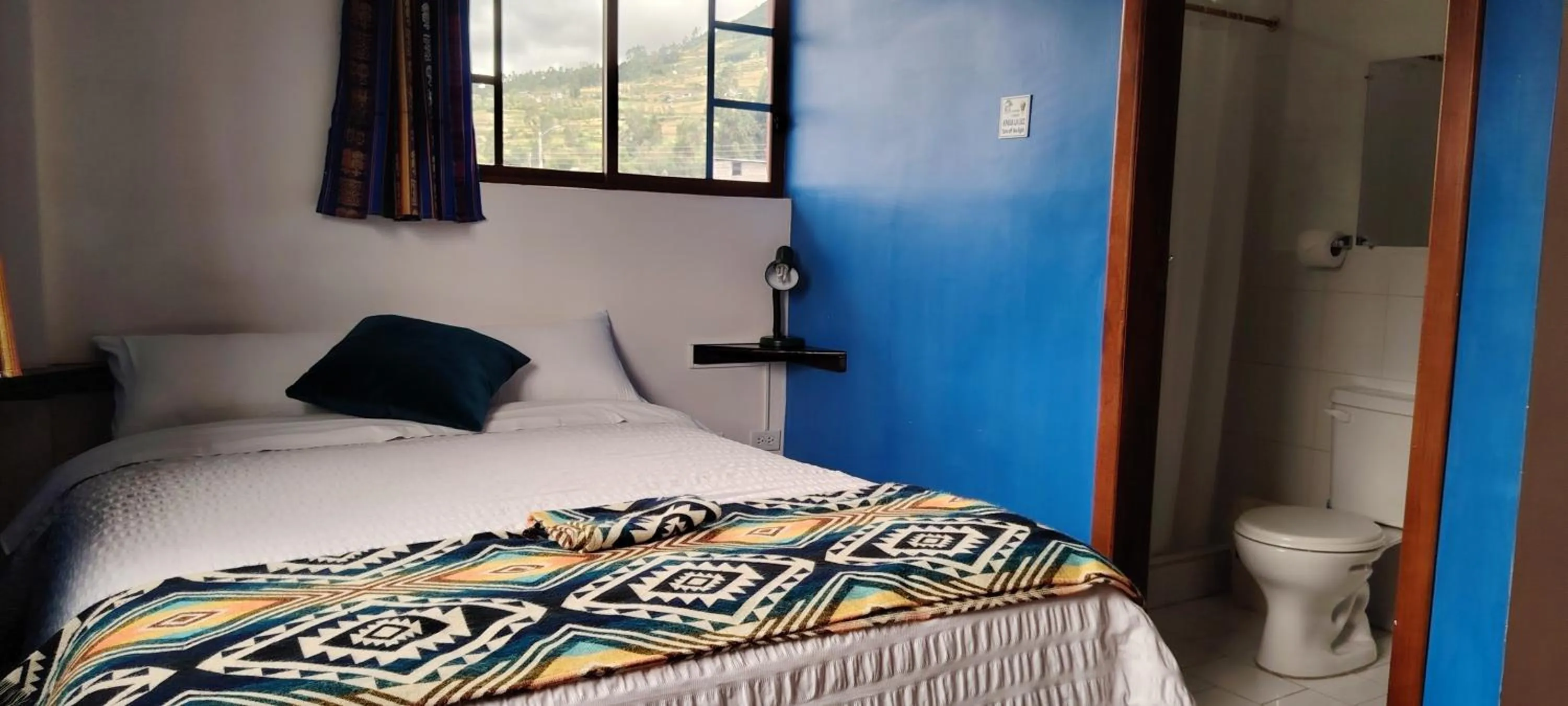 Mountain view, Bed in Green House Araque Inn