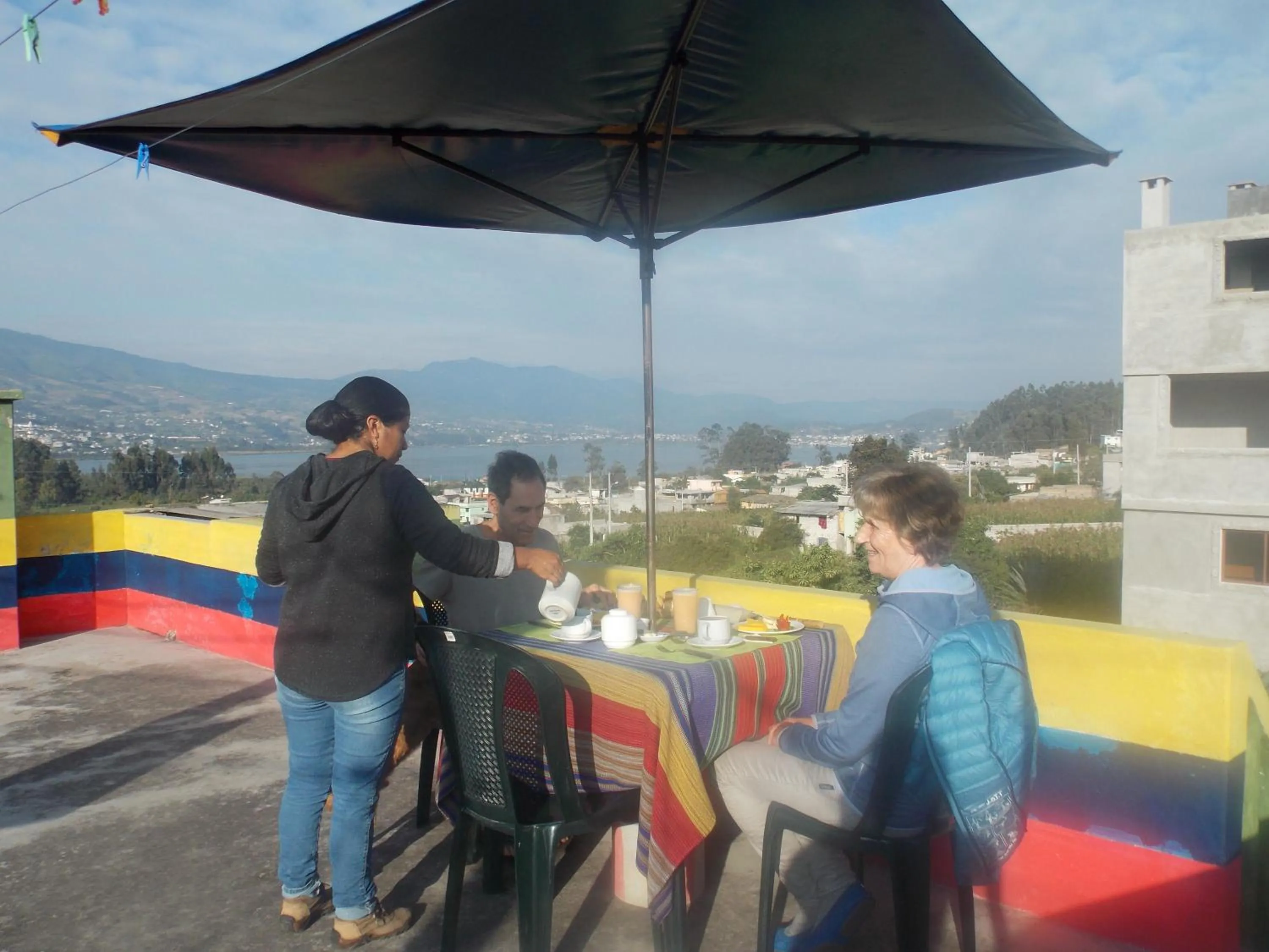 Balcony/Terrace in Green House Araque Inn