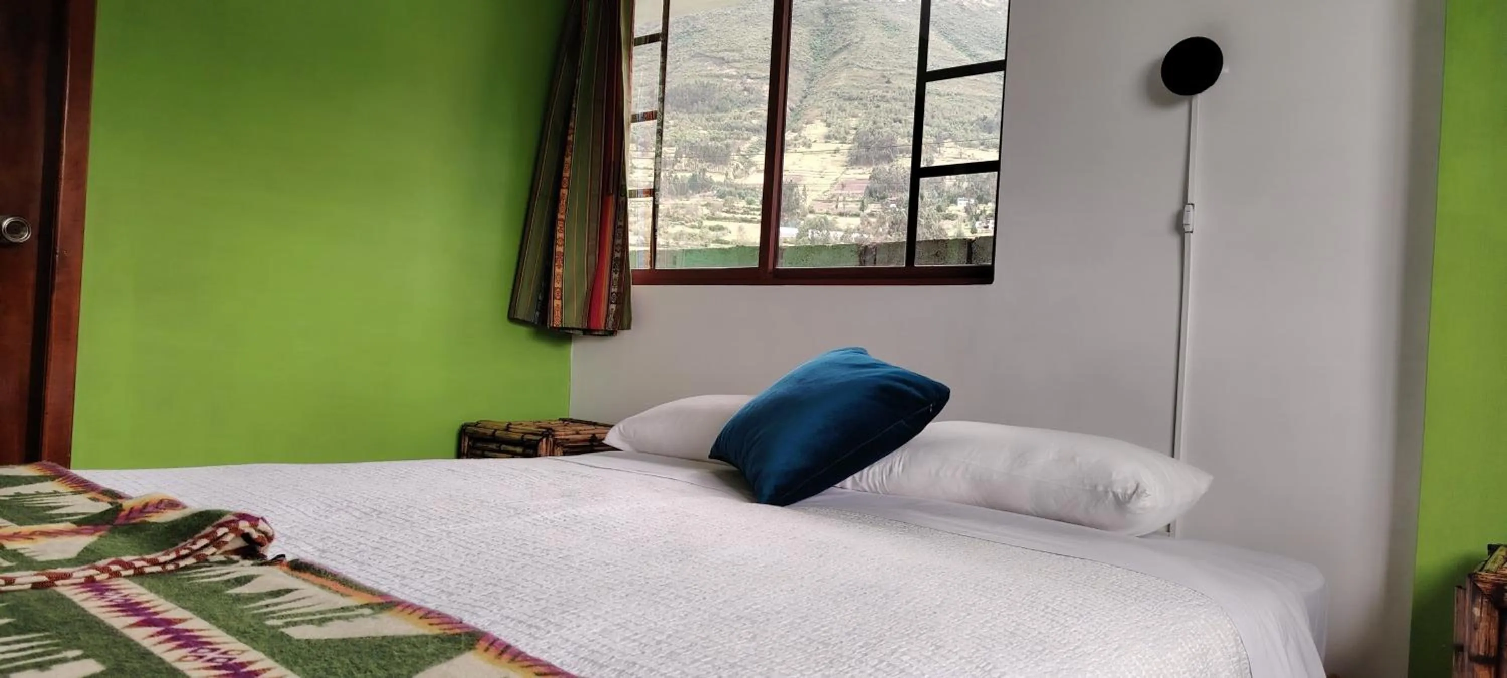 Bird's eye view, Bed in Green House Araque Inn