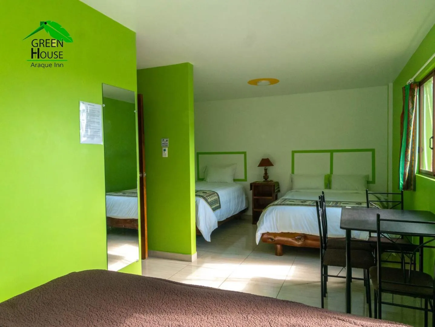 Photo of the whole room, Bed in Green House Araque Inn