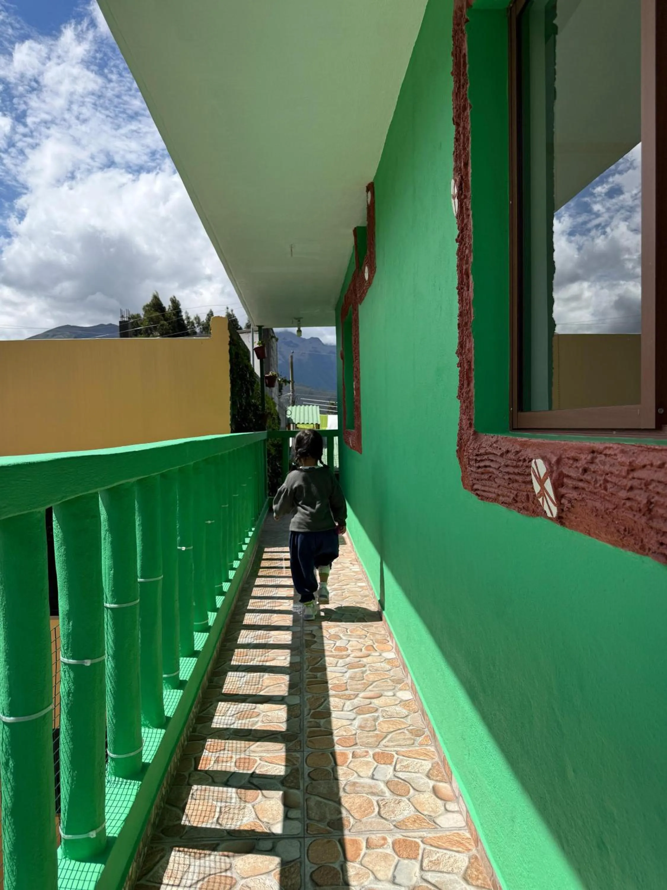 Balcony/Terrace in Green House Araque Inn