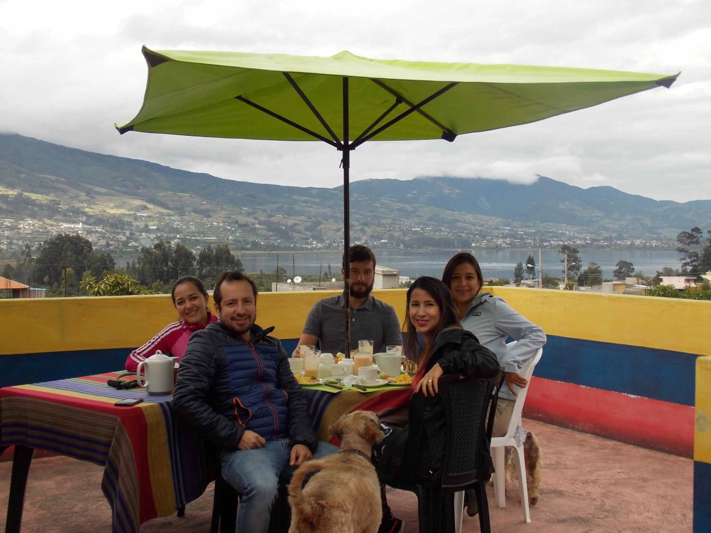 Lake view in Green House Araque Inn