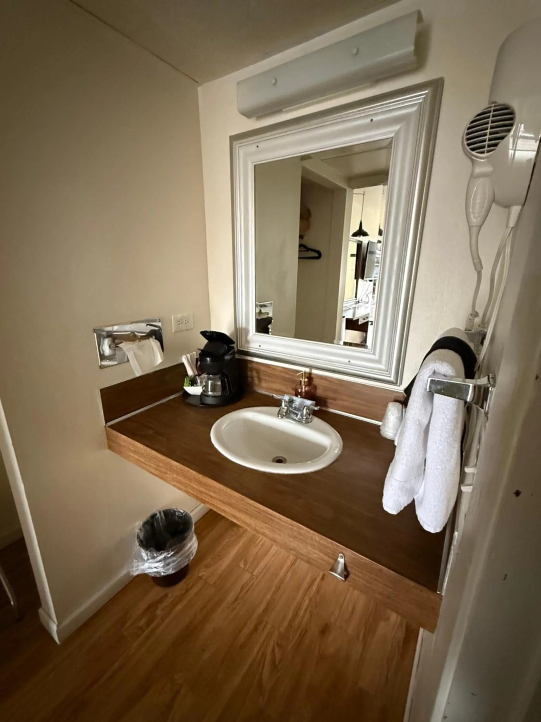 Bathroom in State Street Motel