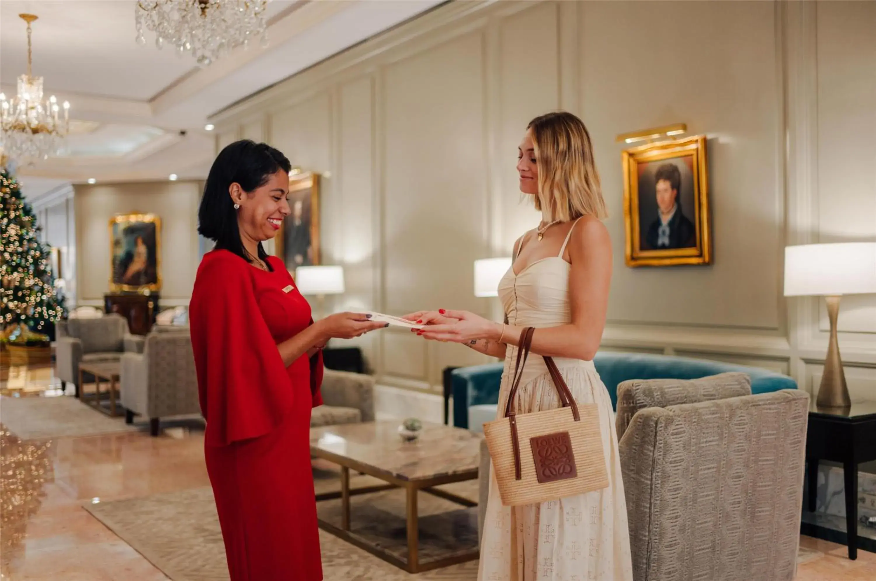 Lobby or reception in Kempinski Hotel Cancun Lobby or reception in Kempinski Hotel Cancun