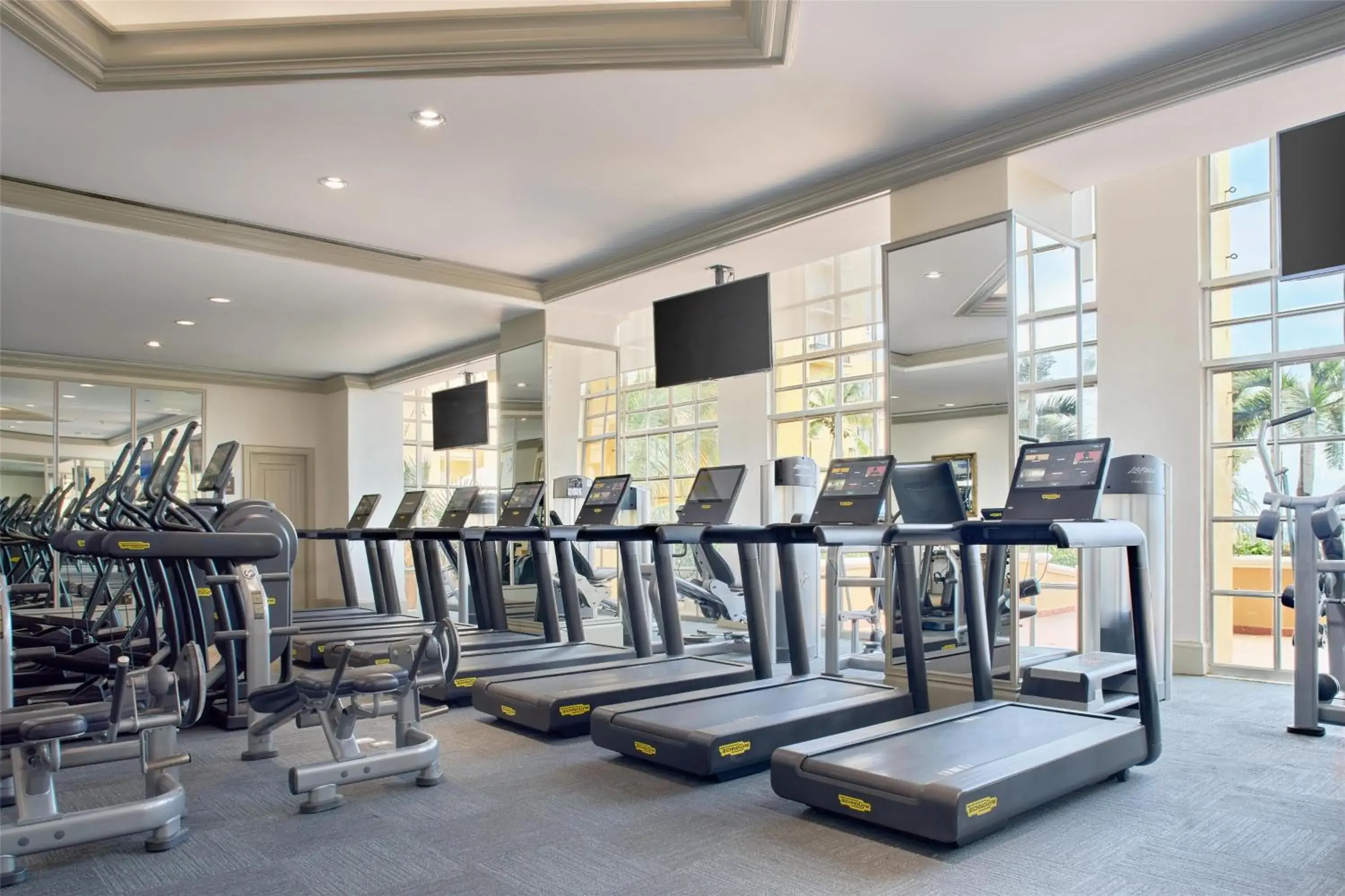 Fitness centre/facilities in Kempinski Hotel Cancun Fitness centre/facilities in Kempinski Hotel Cancun