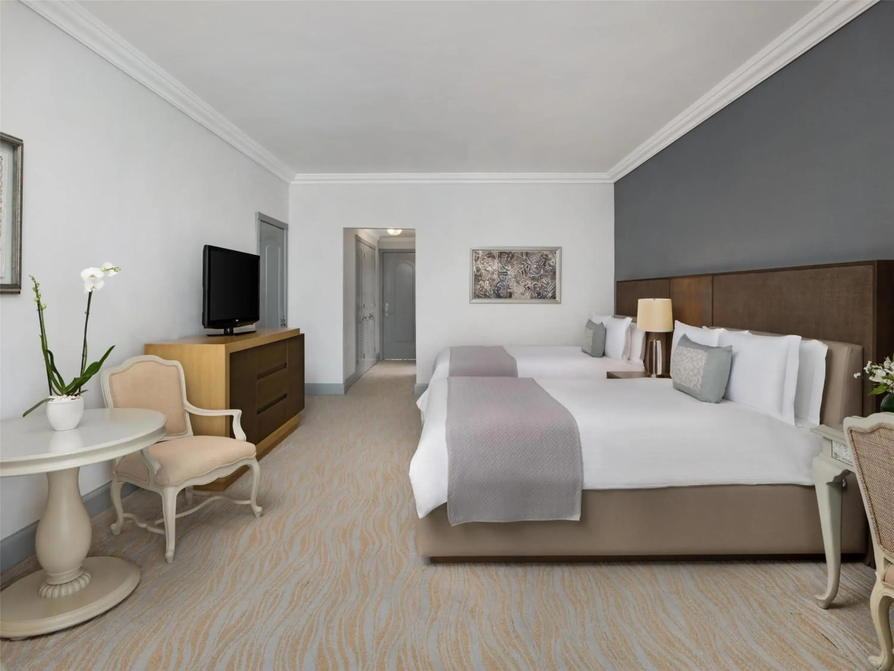 Bed in Kempinski Hotel Cancun Bed in Kempinski Hotel Cancun