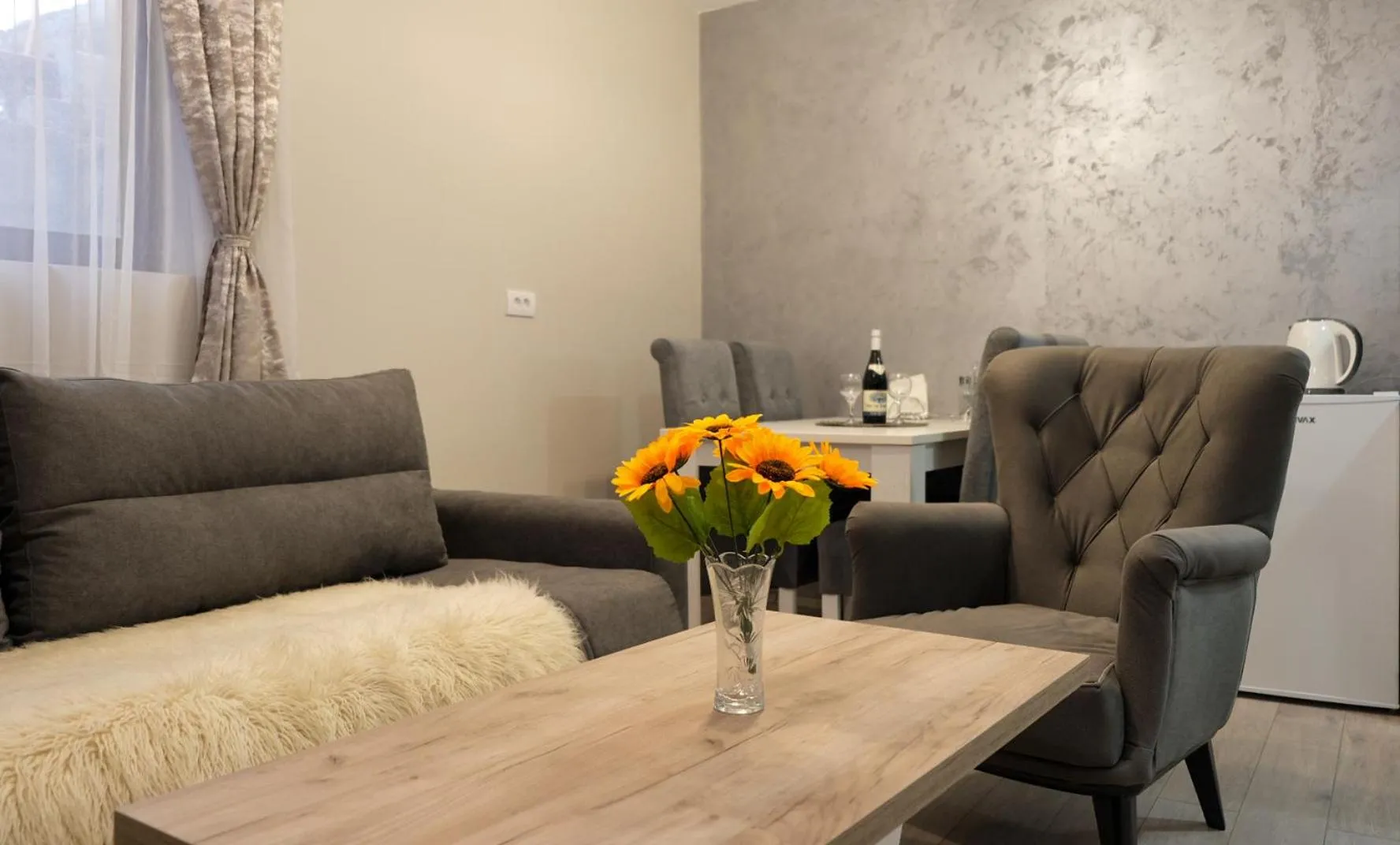 Living room in Villa Zagorka and mountain houses A, M, D