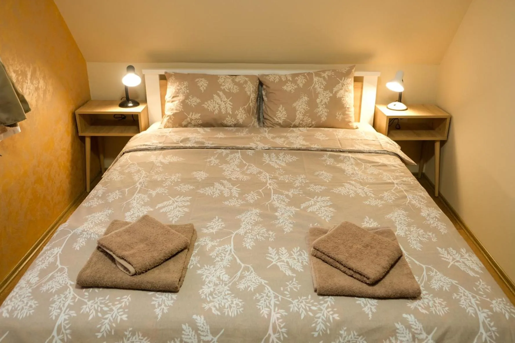 Bedroom, Bed in Villa Zagorka and mountain houses A, M, D