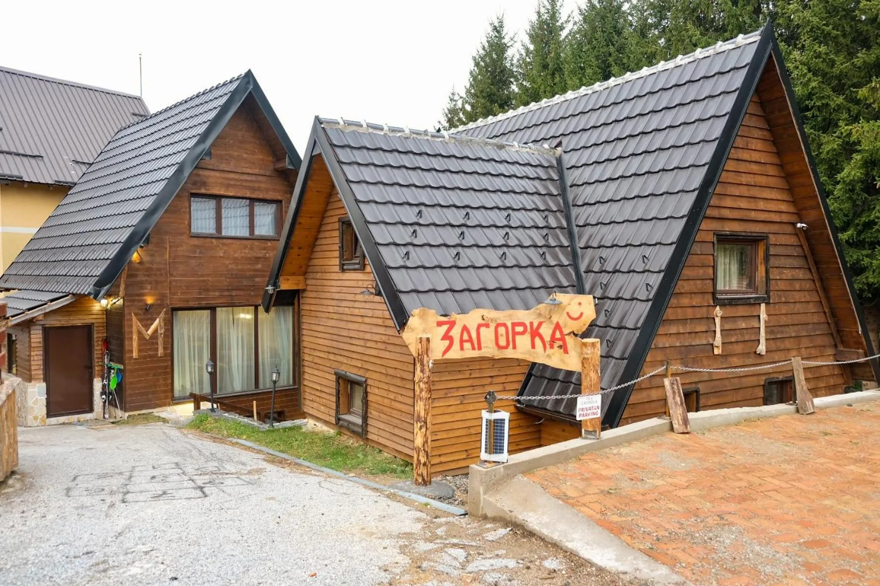 Property building in Villa Zagorka and mountain houses A, M, D