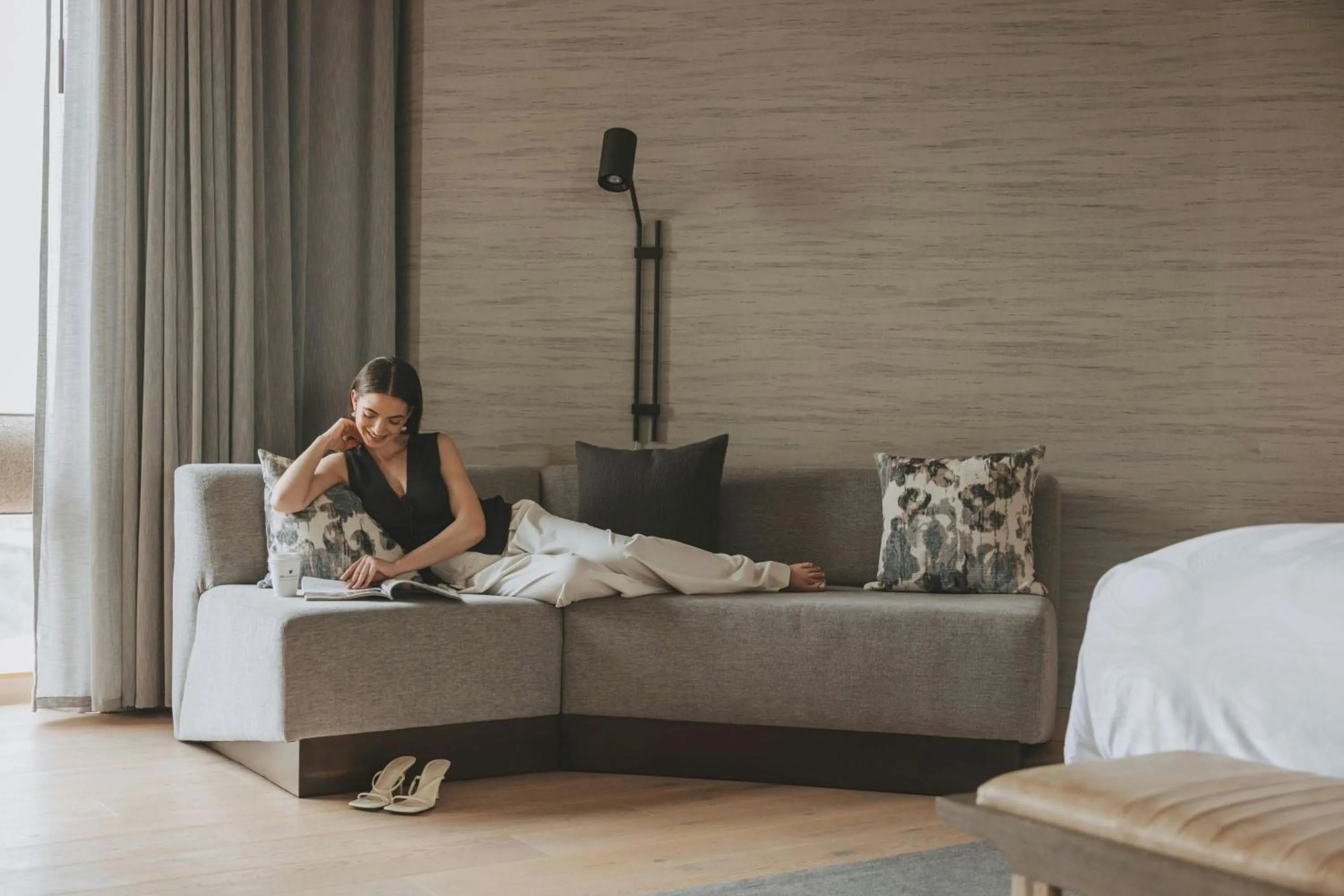 Photo of the whole room, Bed in JW Marriott Hotel Mexico City Polanco