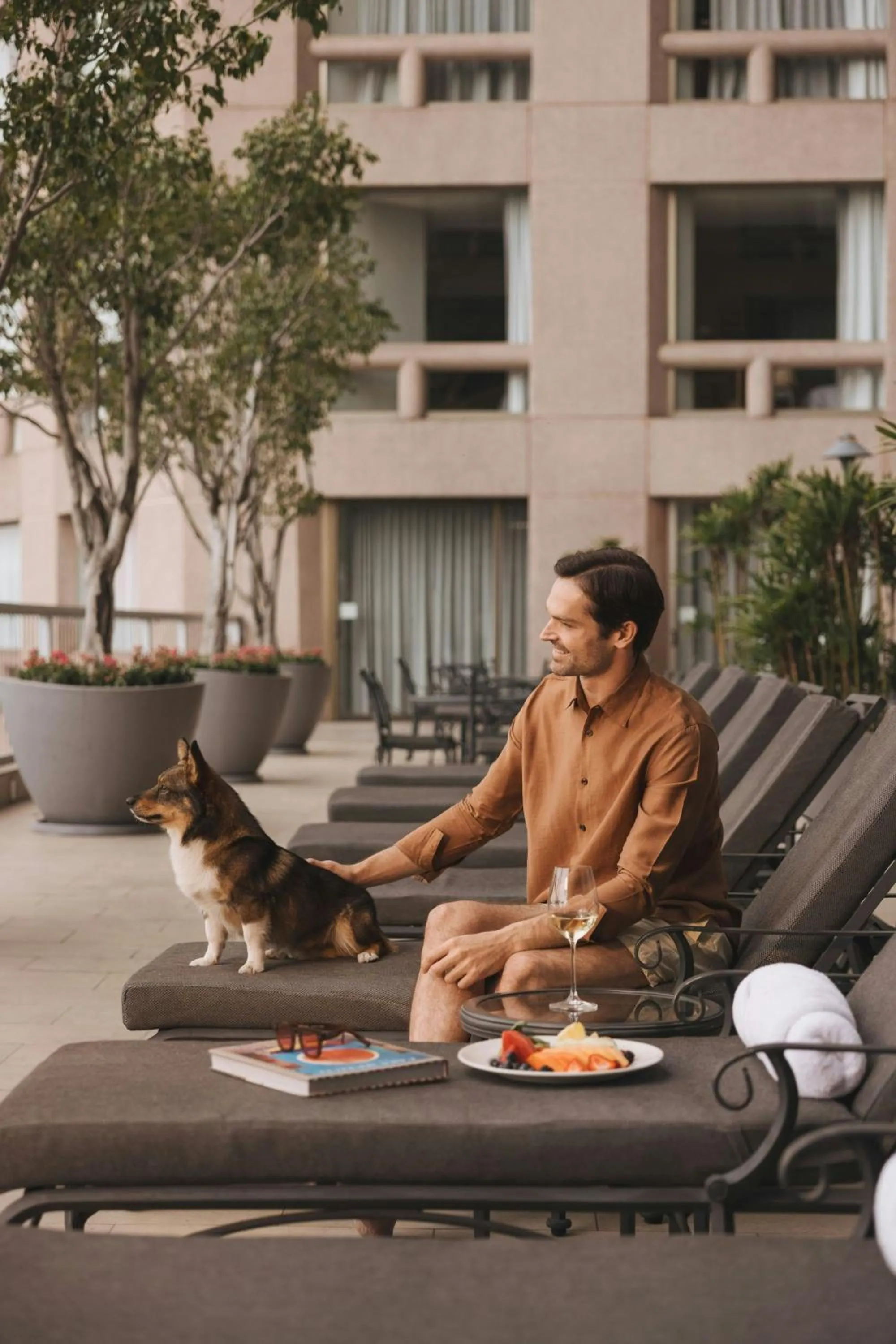 Swimming pool in JW Marriott Hotel Mexico City Polanco