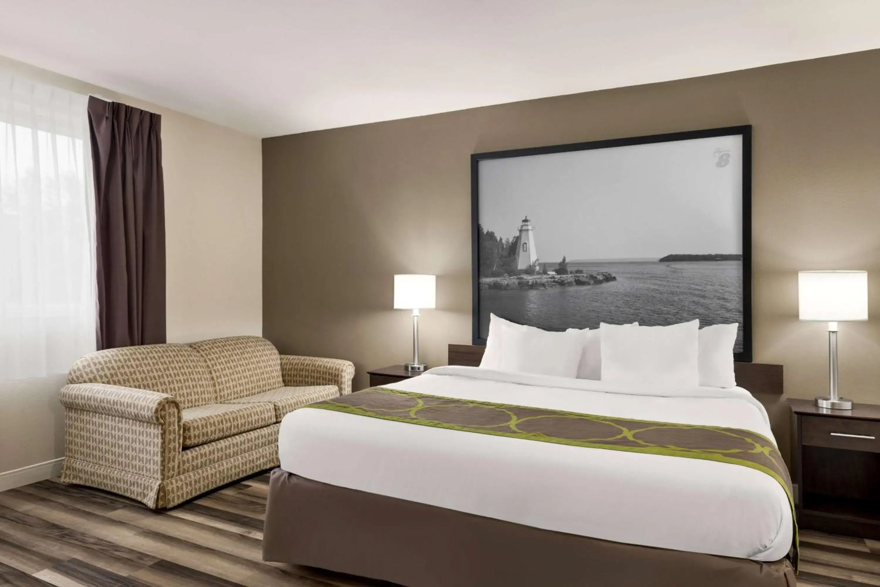 Bed in Super 8 by Wyndham Sarnia ON Bed in Super 8 by Wyndham Sarnia ON