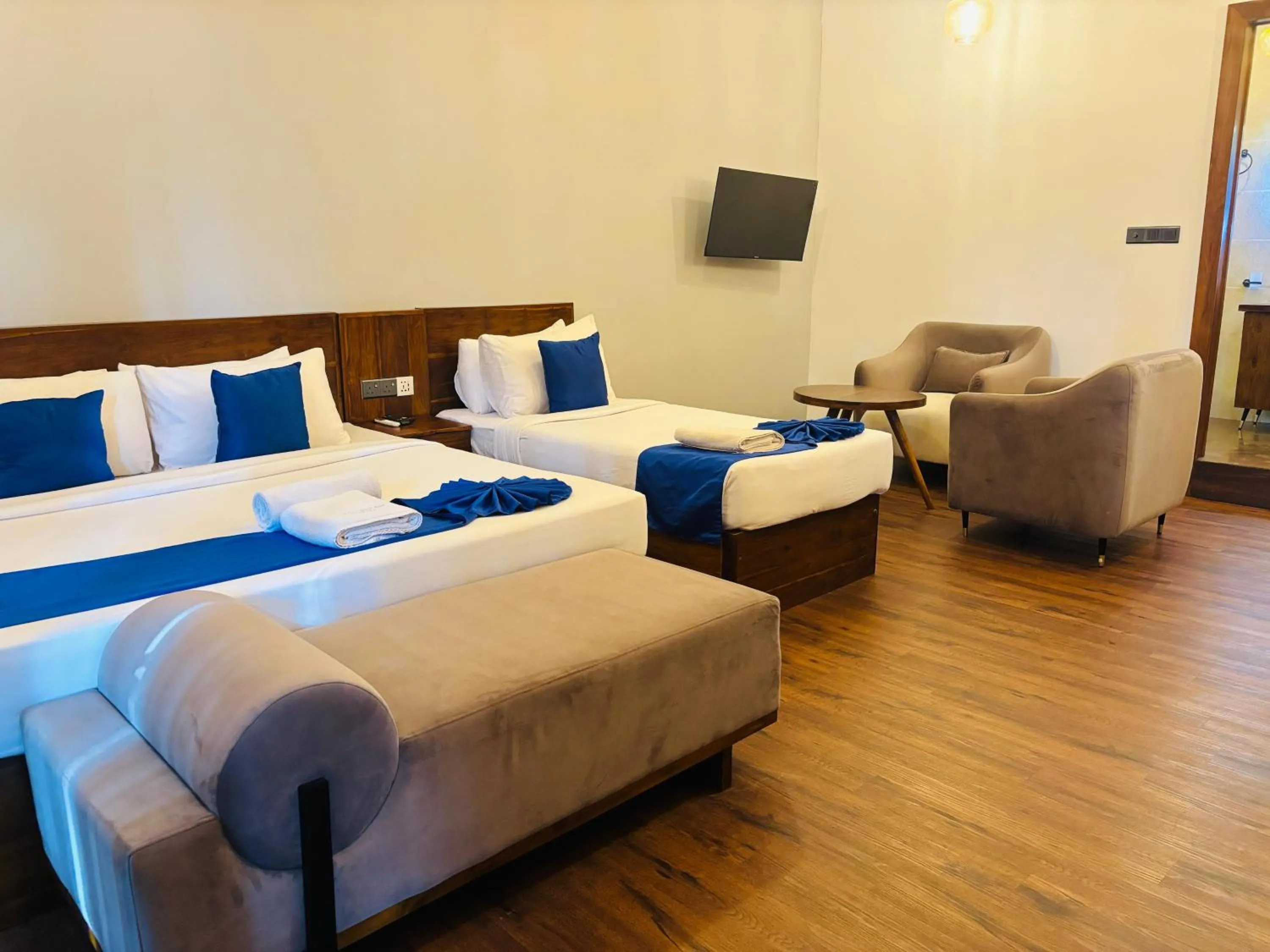 Bed in Hotel Elephant Bay