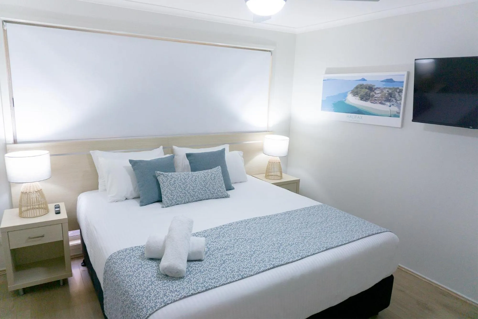 Bed in Halifax Holiday Park