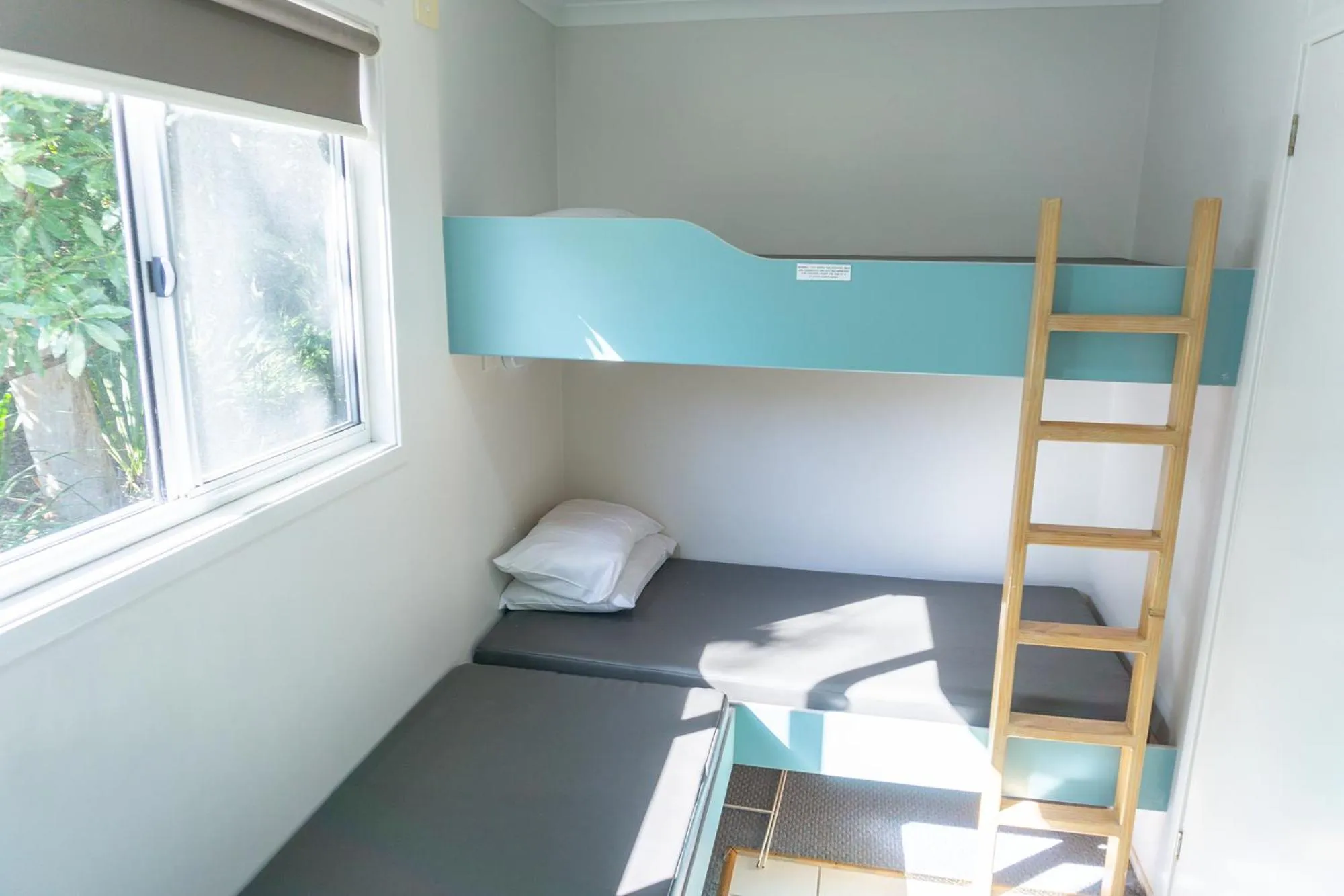 Bed in Fingal Bay Holiday Park