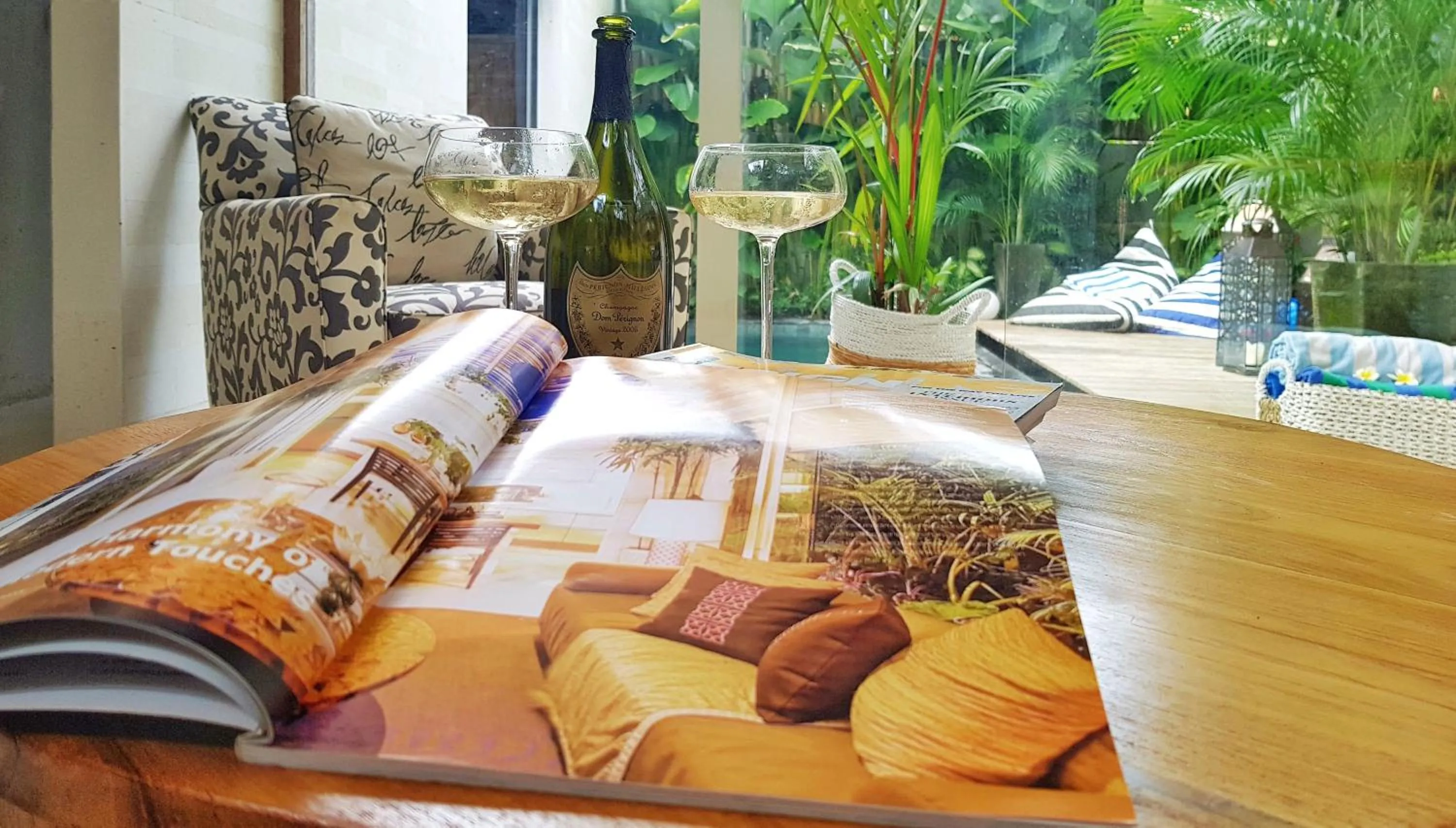 Living room in Villa Madu Canggu