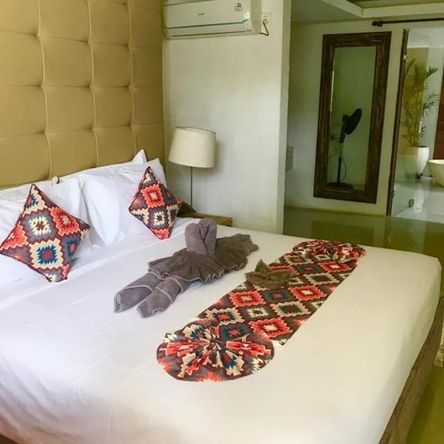 Bed in Villa Madu Canggu