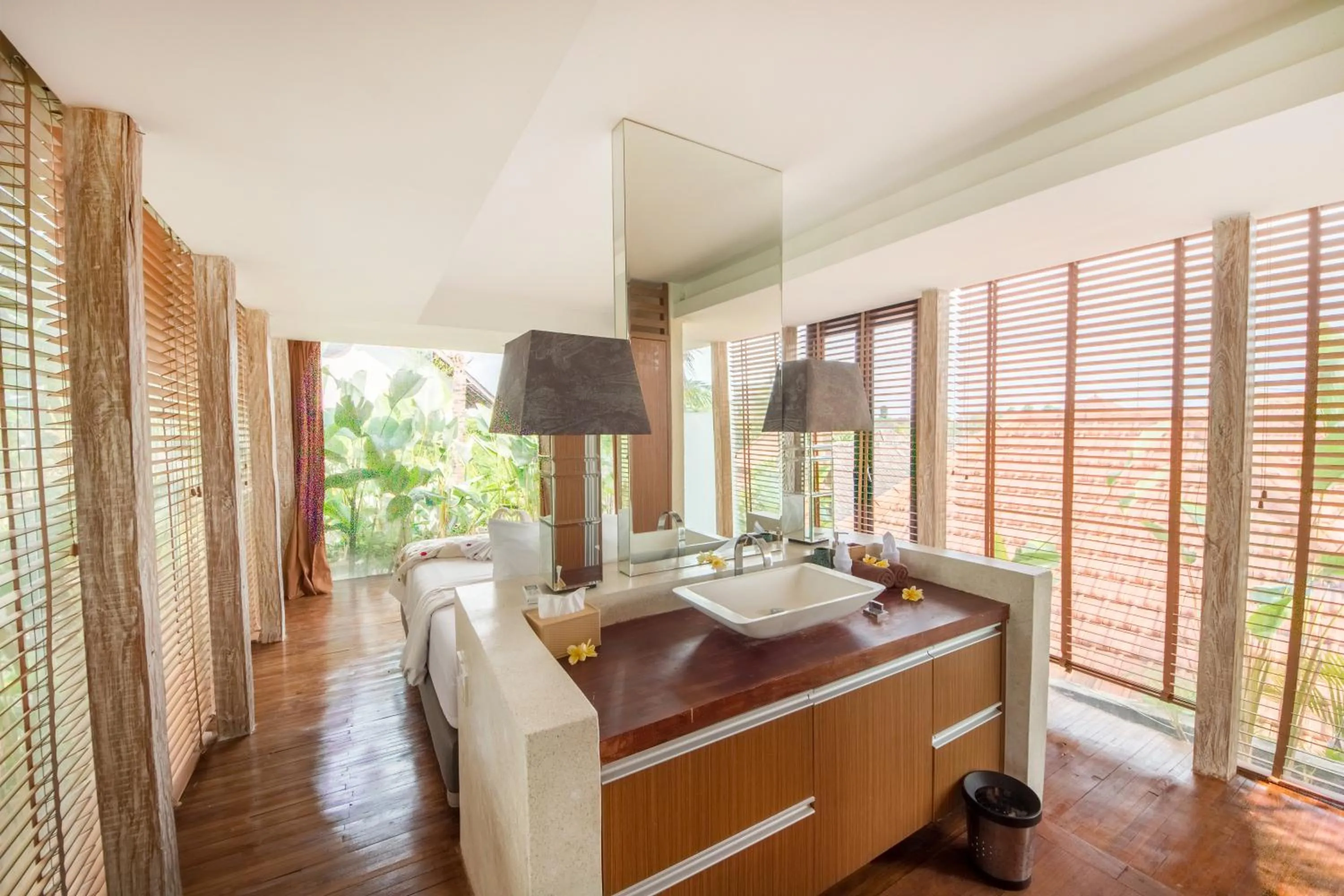 Bed in Villa Madu Canggu