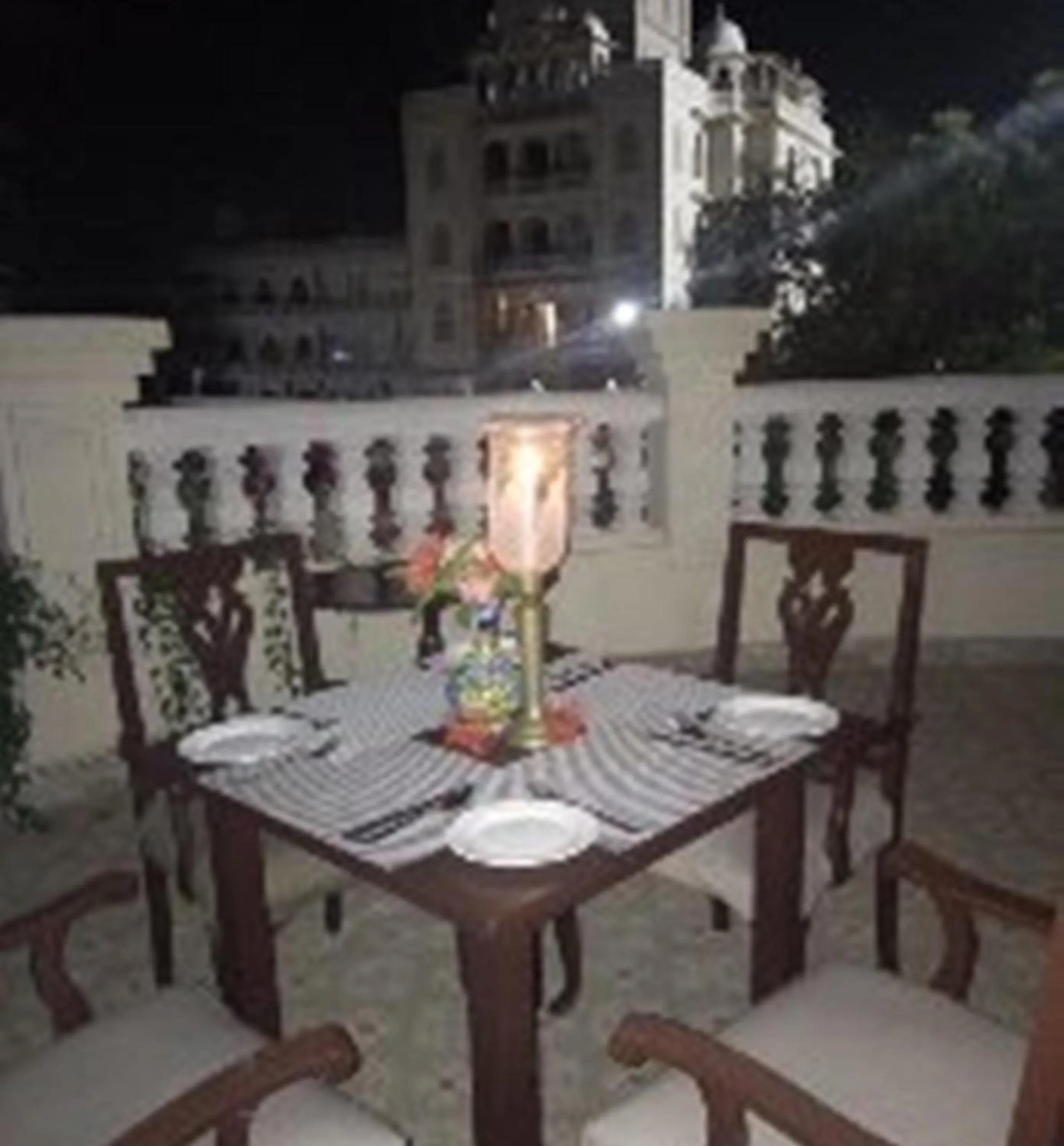 Dinner in Hotel Sugan Niwas Palace