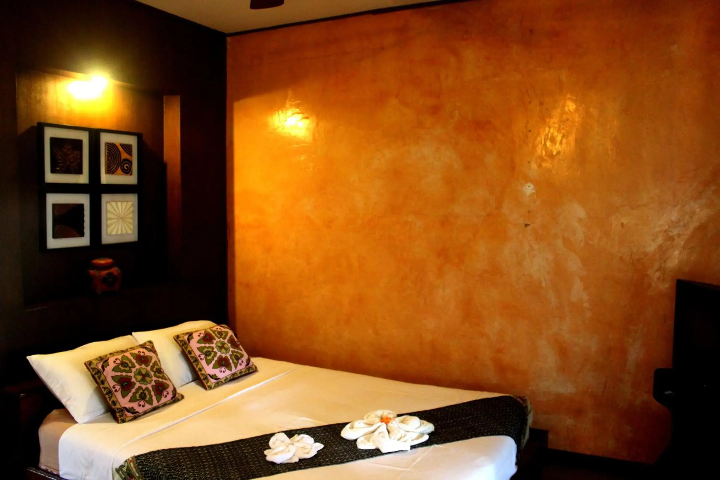 Bed in Baantawan Guesthouse Pai Bed in Baantawan Guesthouse Pai