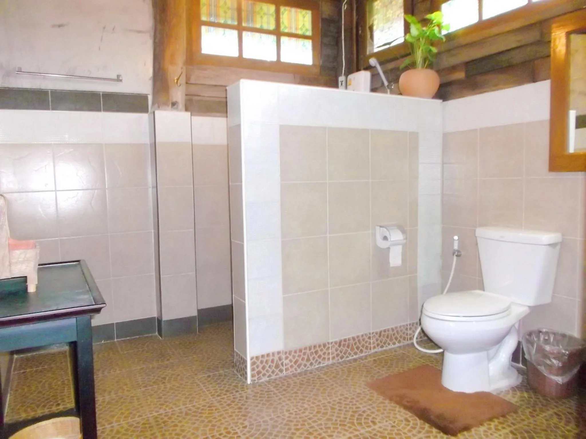 Bathroom in Baantawan Guesthouse Pai