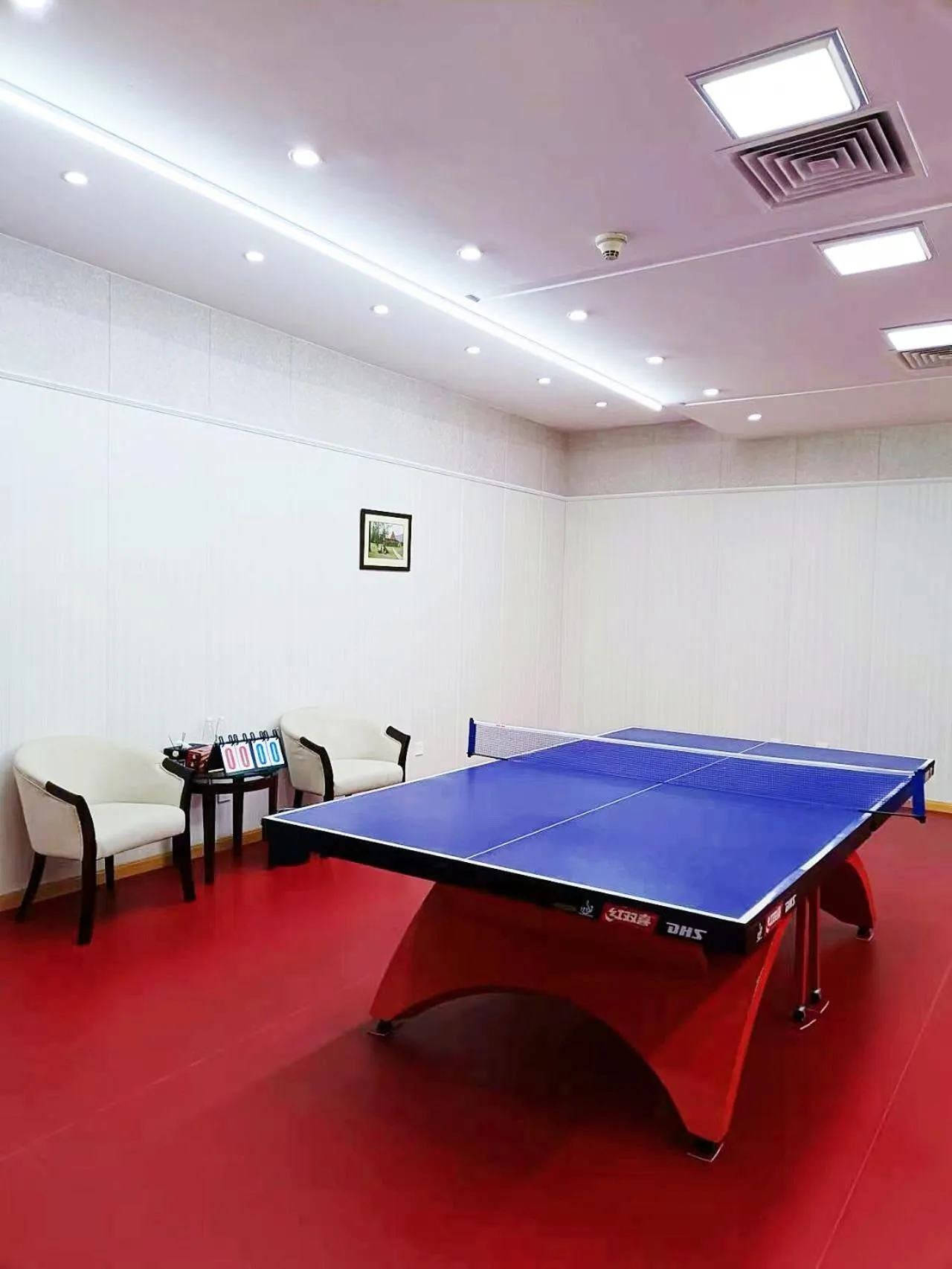 Table tennis in Jinling Jingyuan Plaza